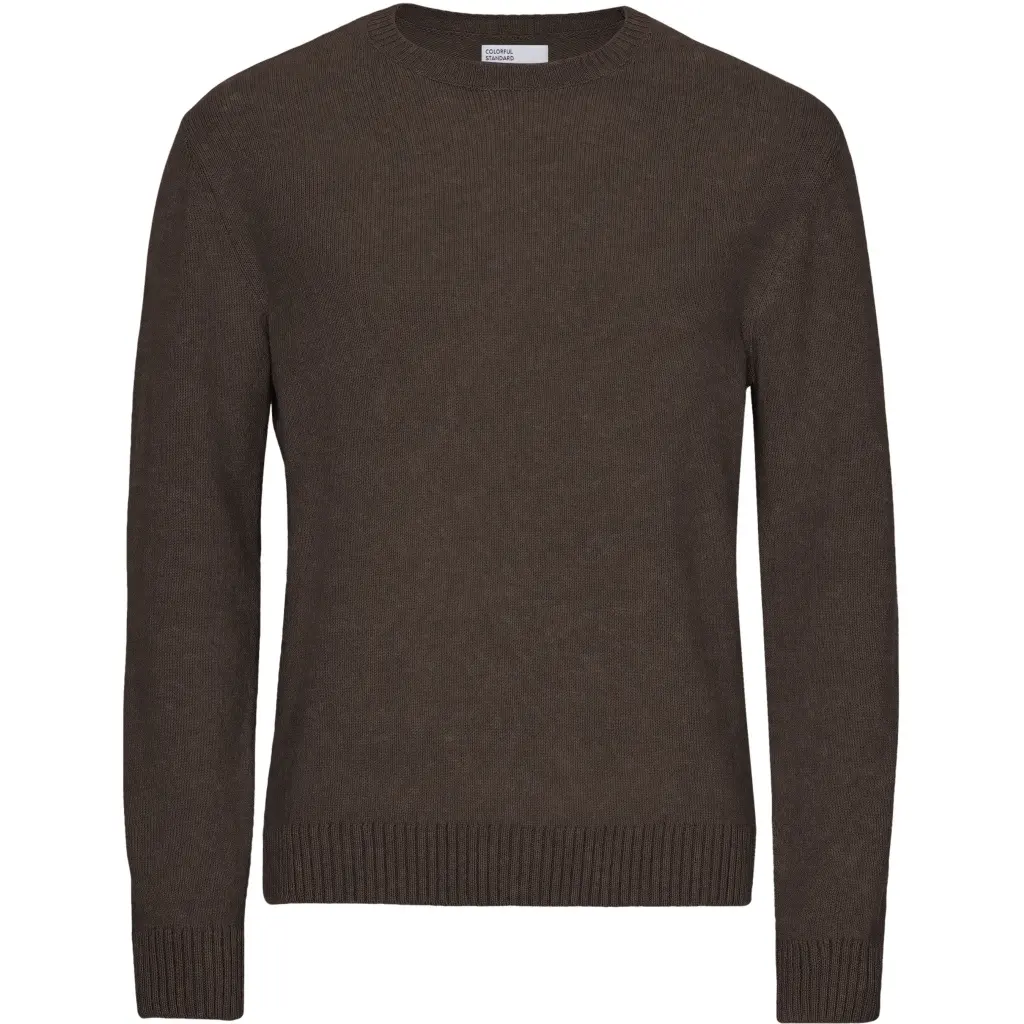 Colorful Standard Men's Marron Sweater Classic Coffee Brown