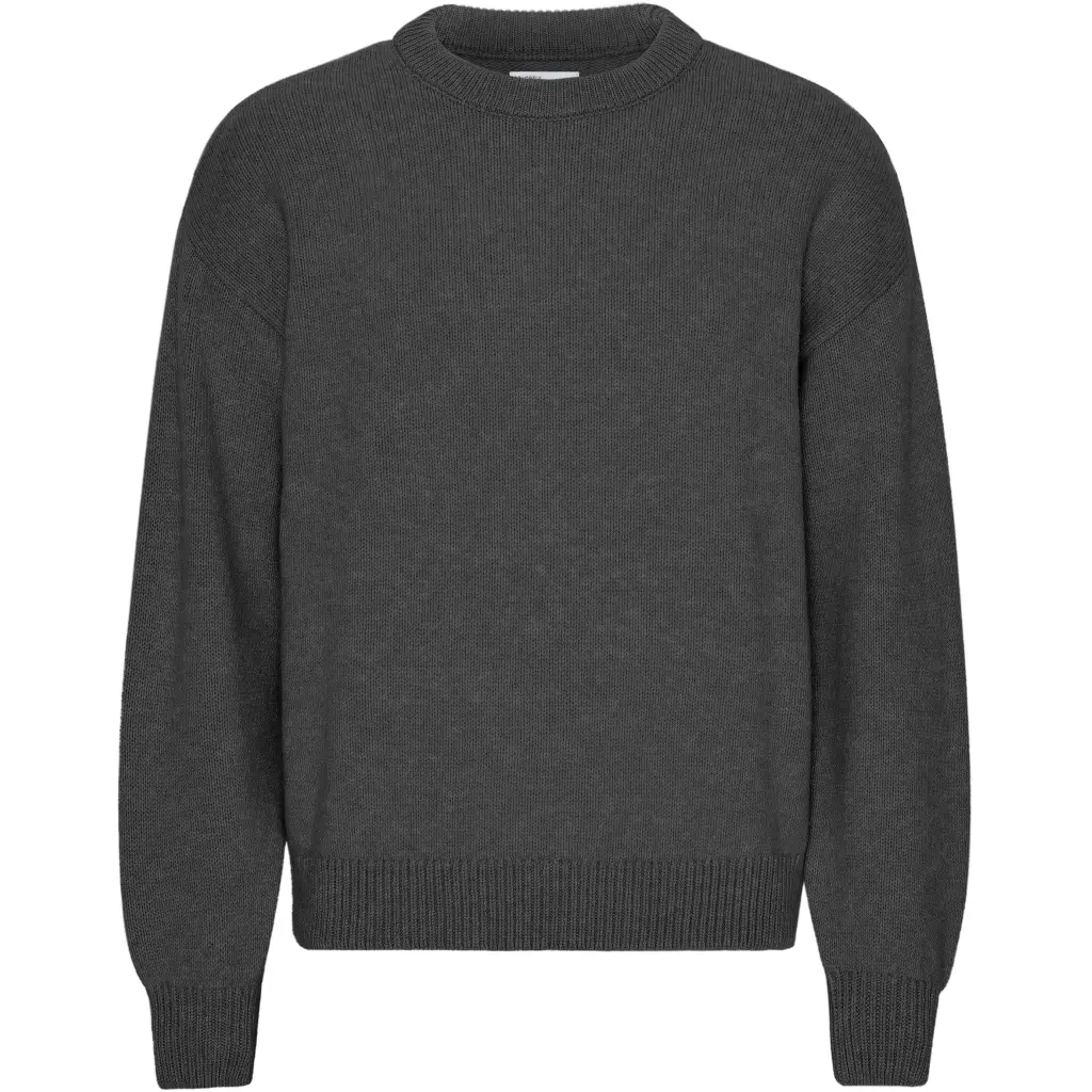 5602991089030 - Oversize-Pullover mit Rundhalsausschnitt Lava Grey
