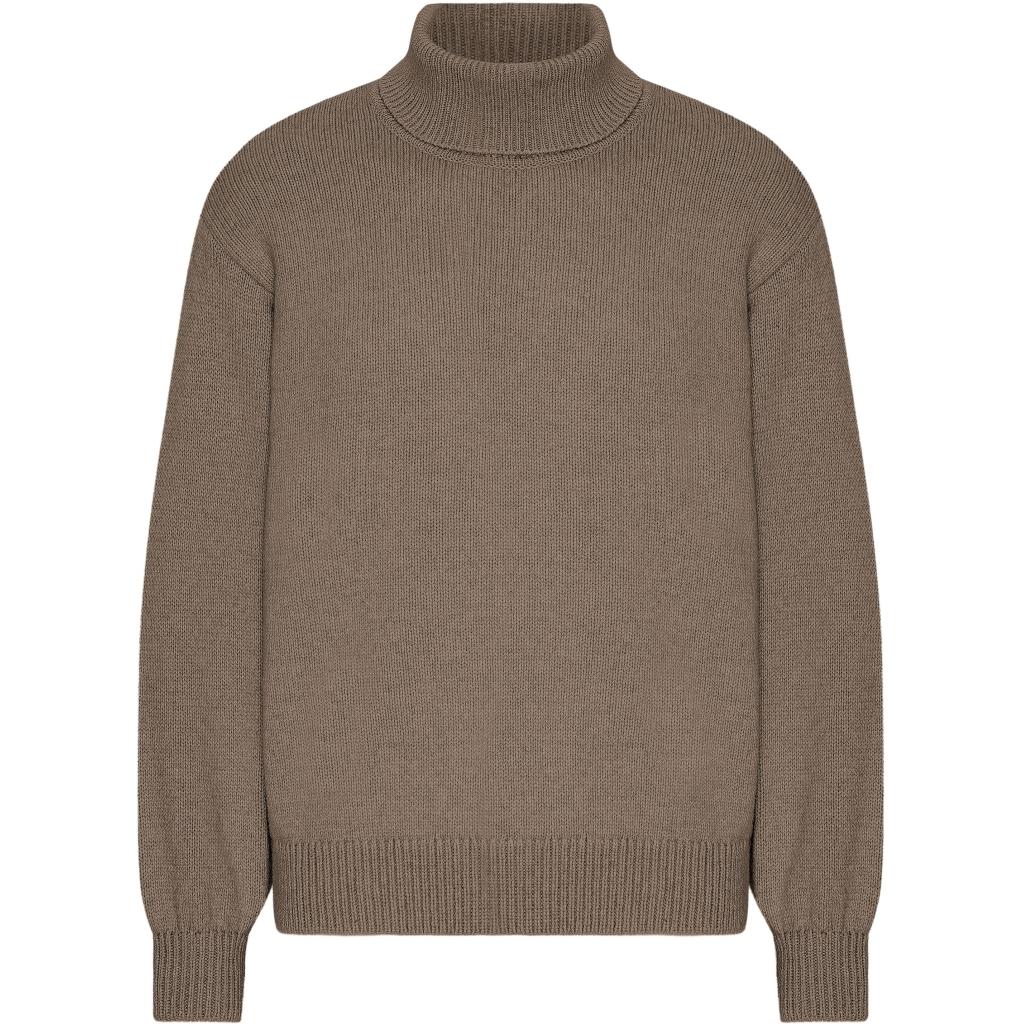 5602991112745 - Pullover mit Rollkragen Warm Taupe