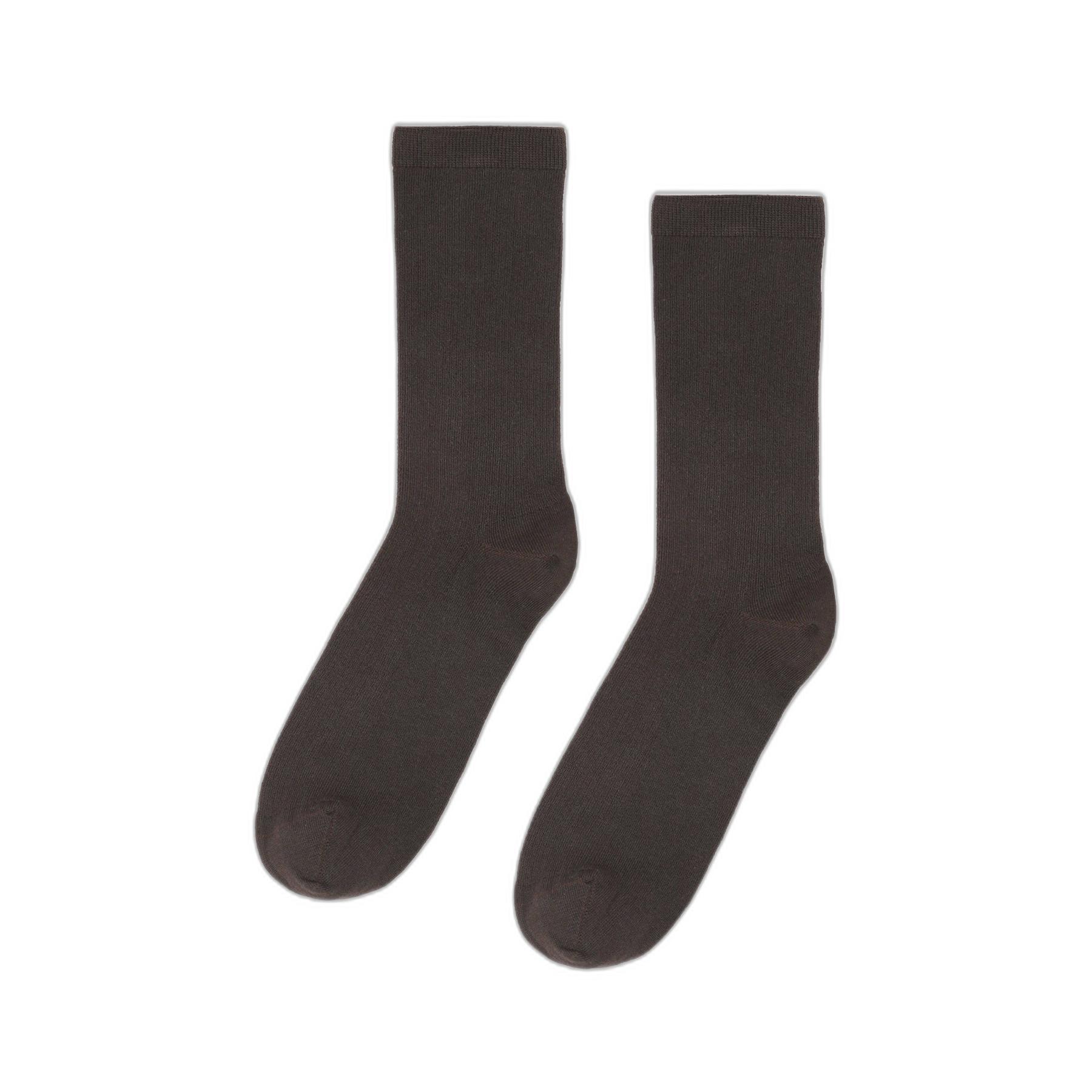 5602991017934 - Klassische Socken Frau Classic Organic Coffee Brown