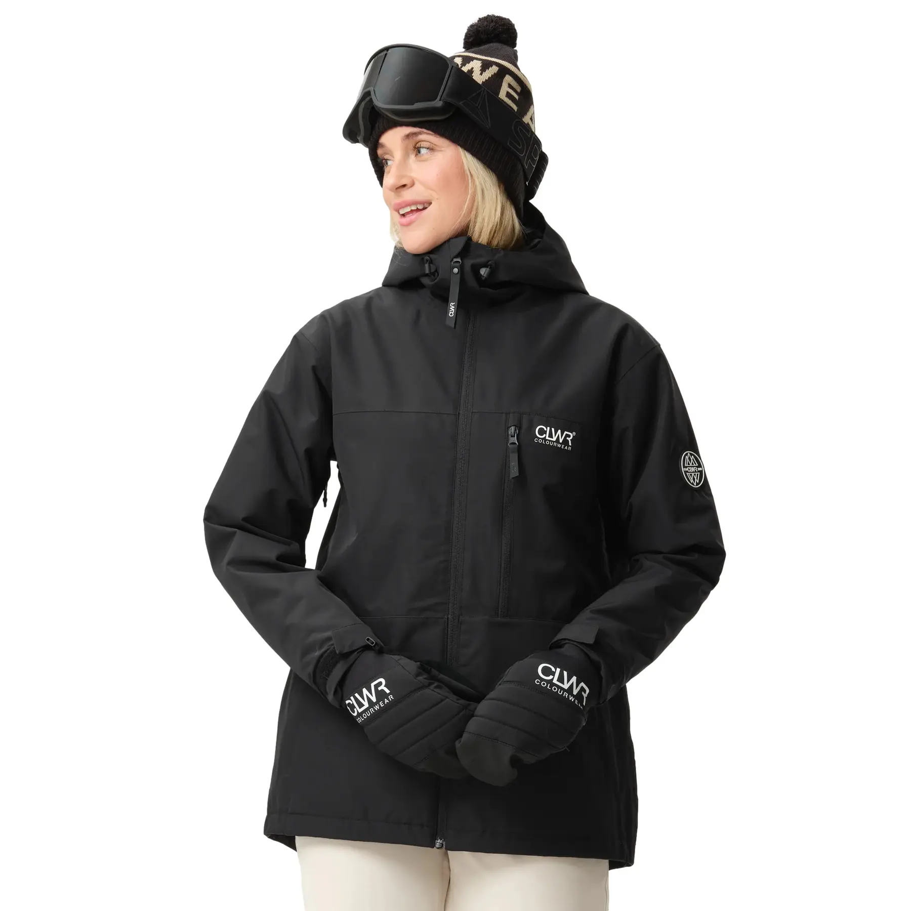 Damen Snowboardjacke Colourwear Cookie