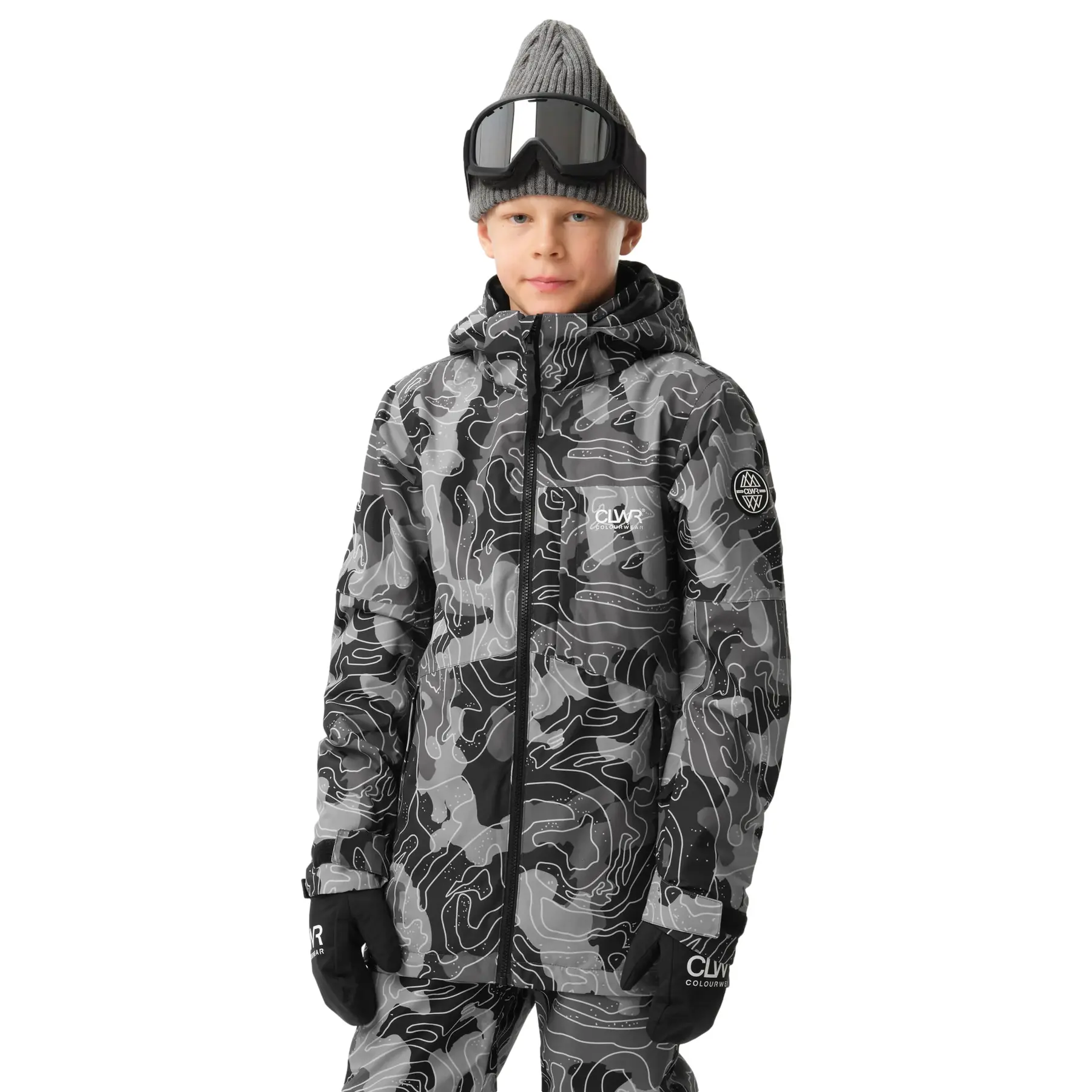 Kinder-Snowboardjacke Colourwear Pow