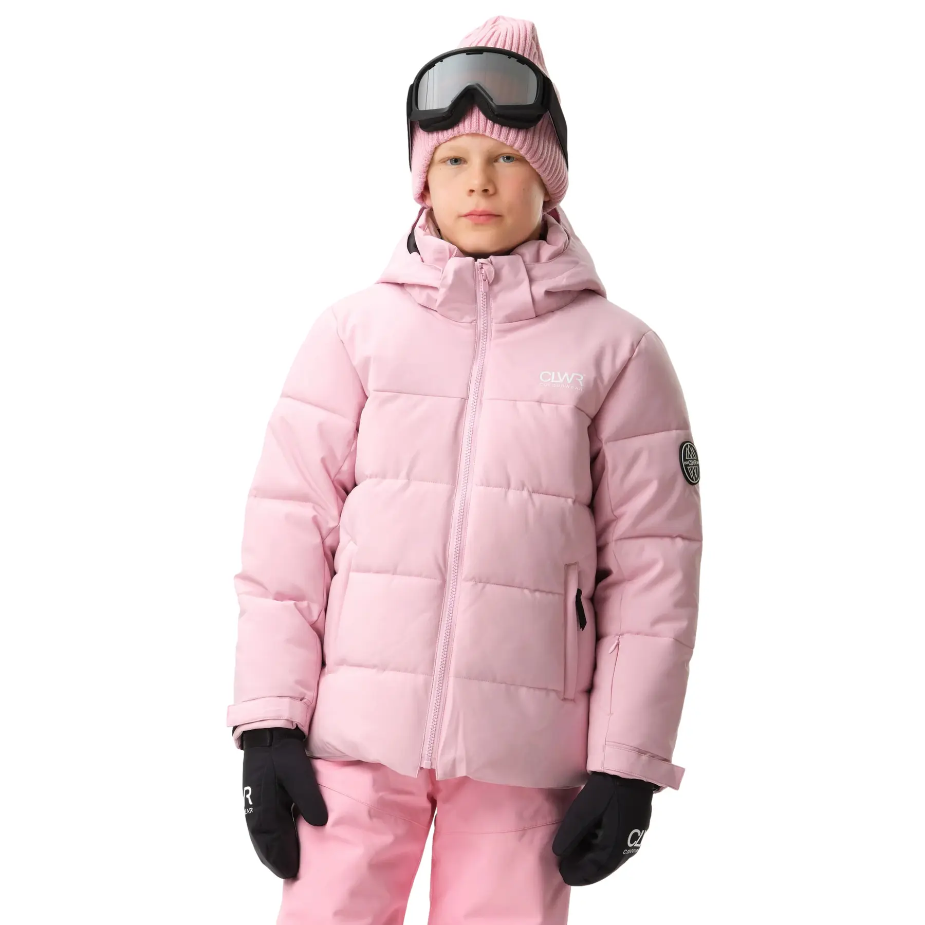 Kinder-Daunenjacke Colourwear Pole