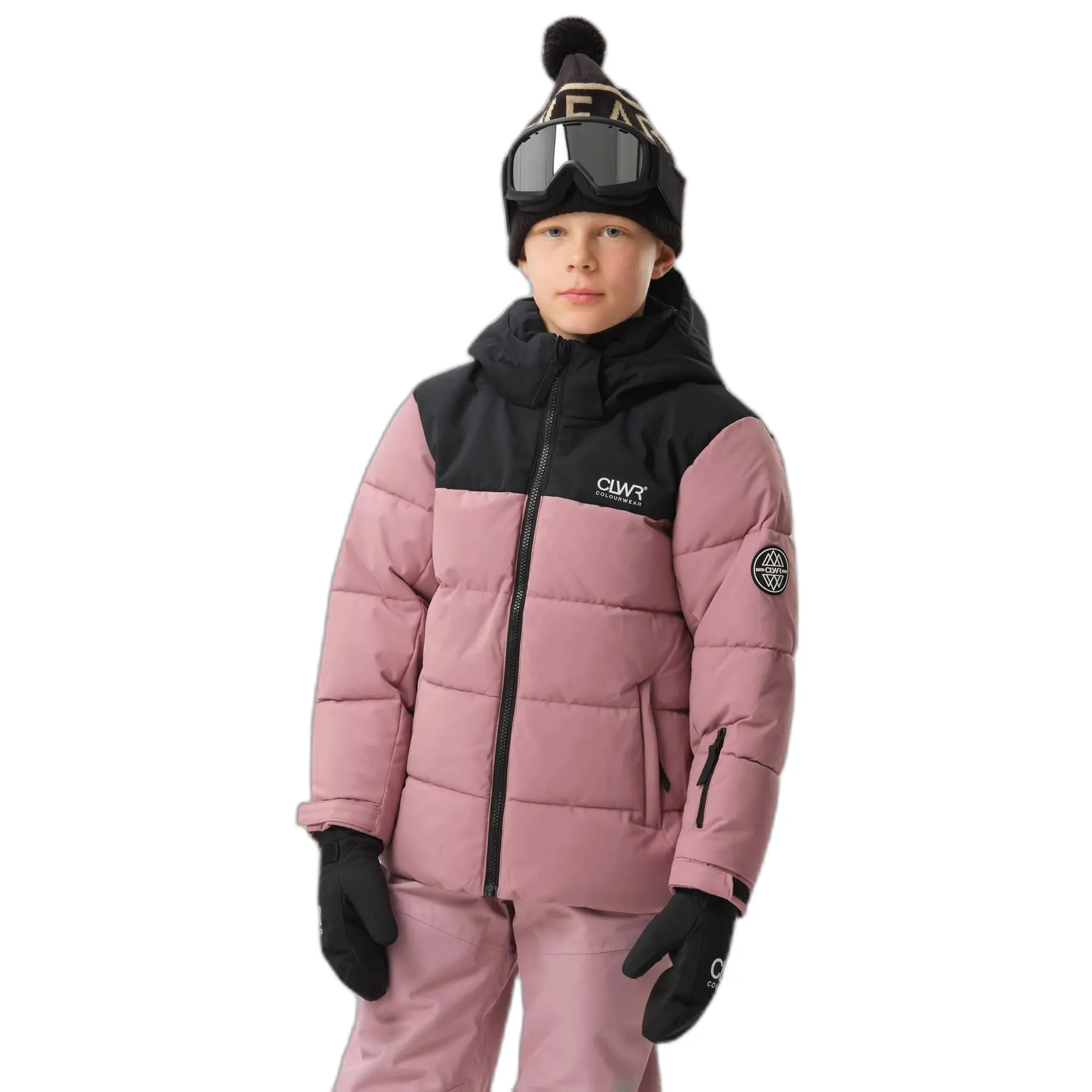 Kinder-Daunenjacke Colourwear Pole