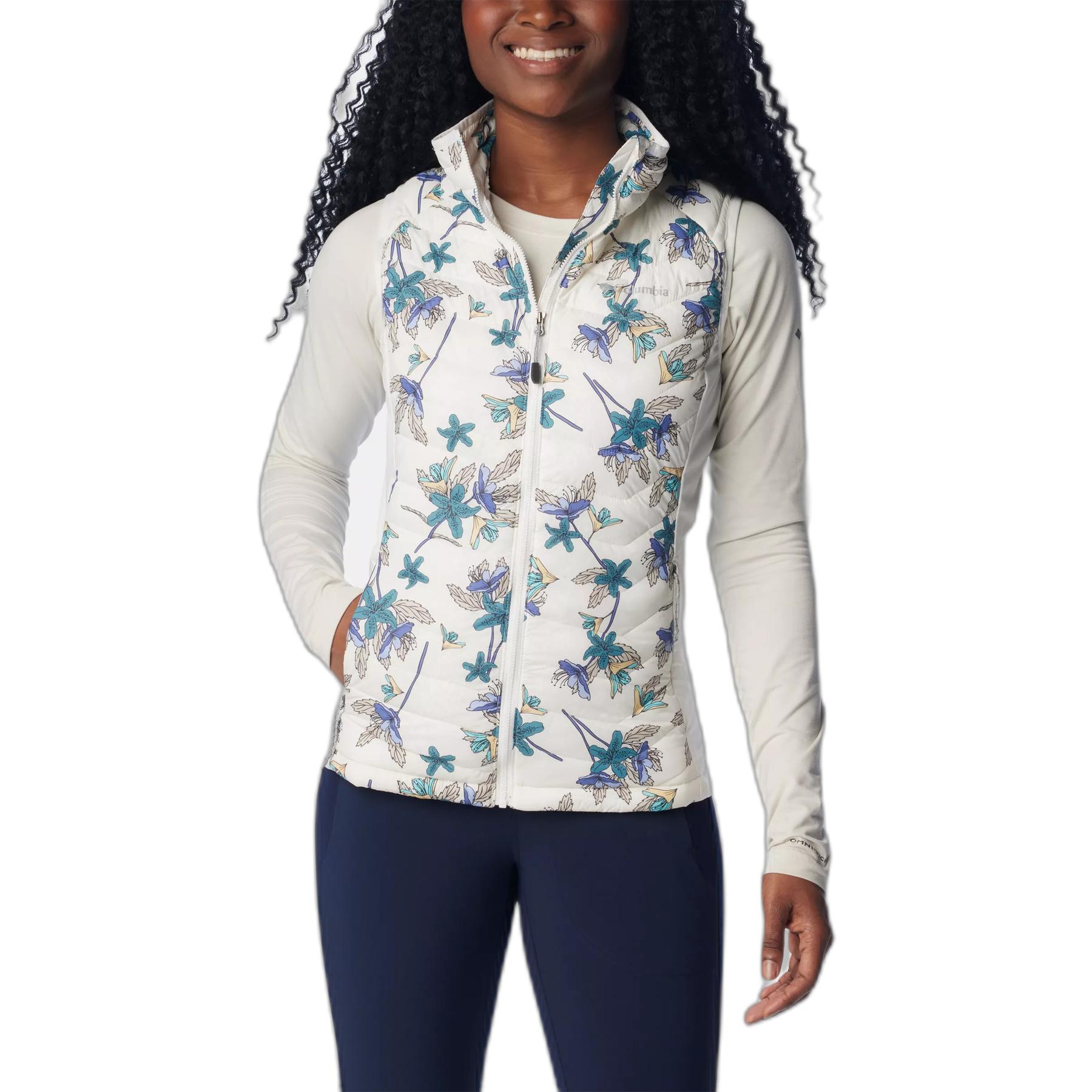 Gilet imbottito da donna Columbia Powder Pass