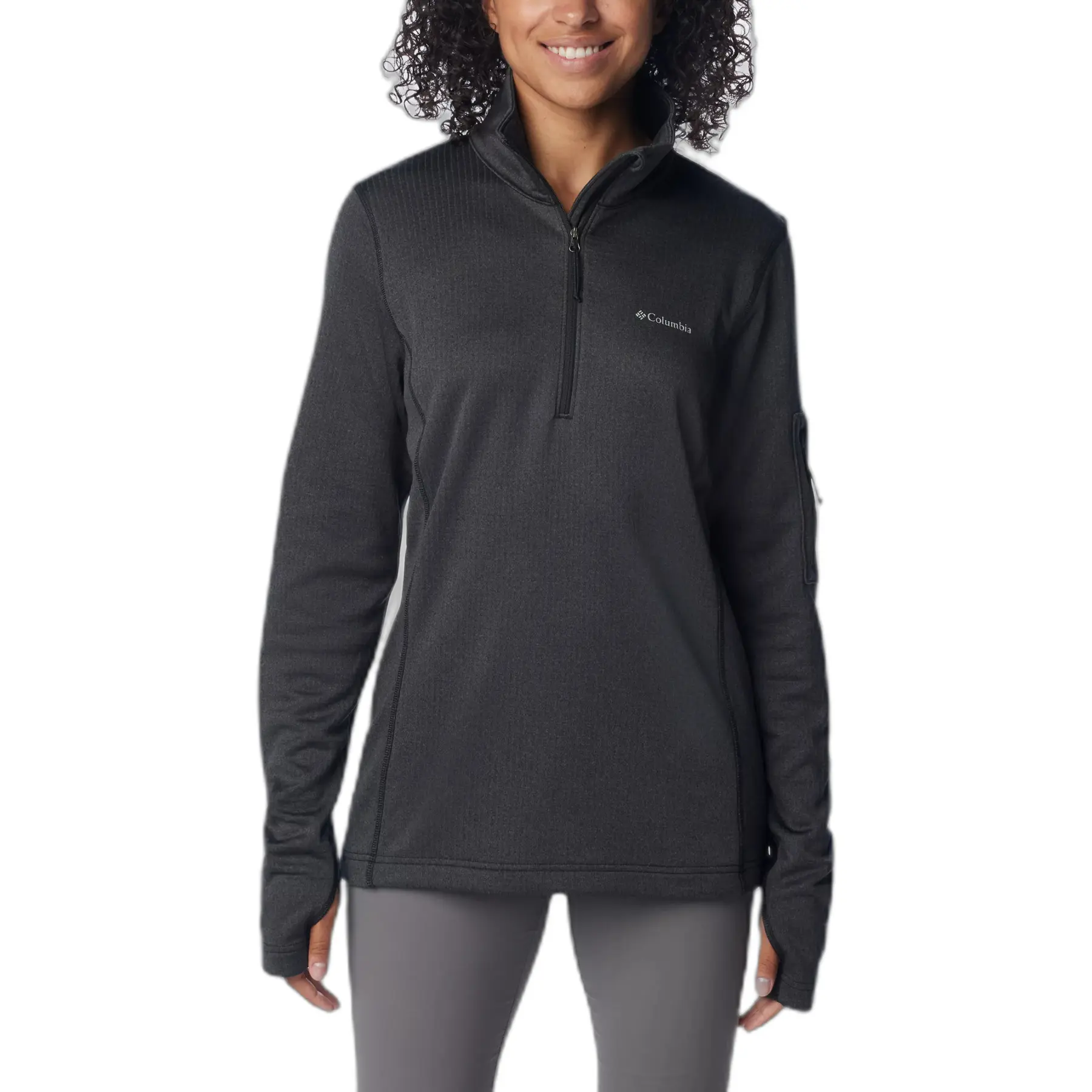 Fleece mit halbem Reißverschluss, Damen Columbia Park View