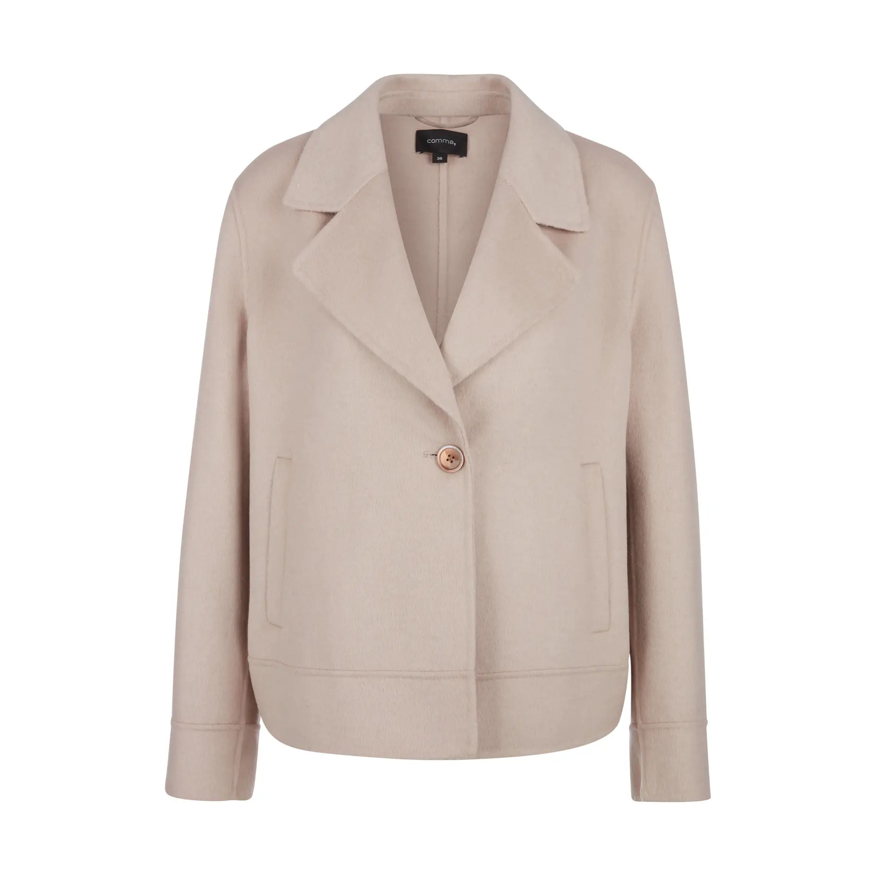 Dames blazer met revers COMMA