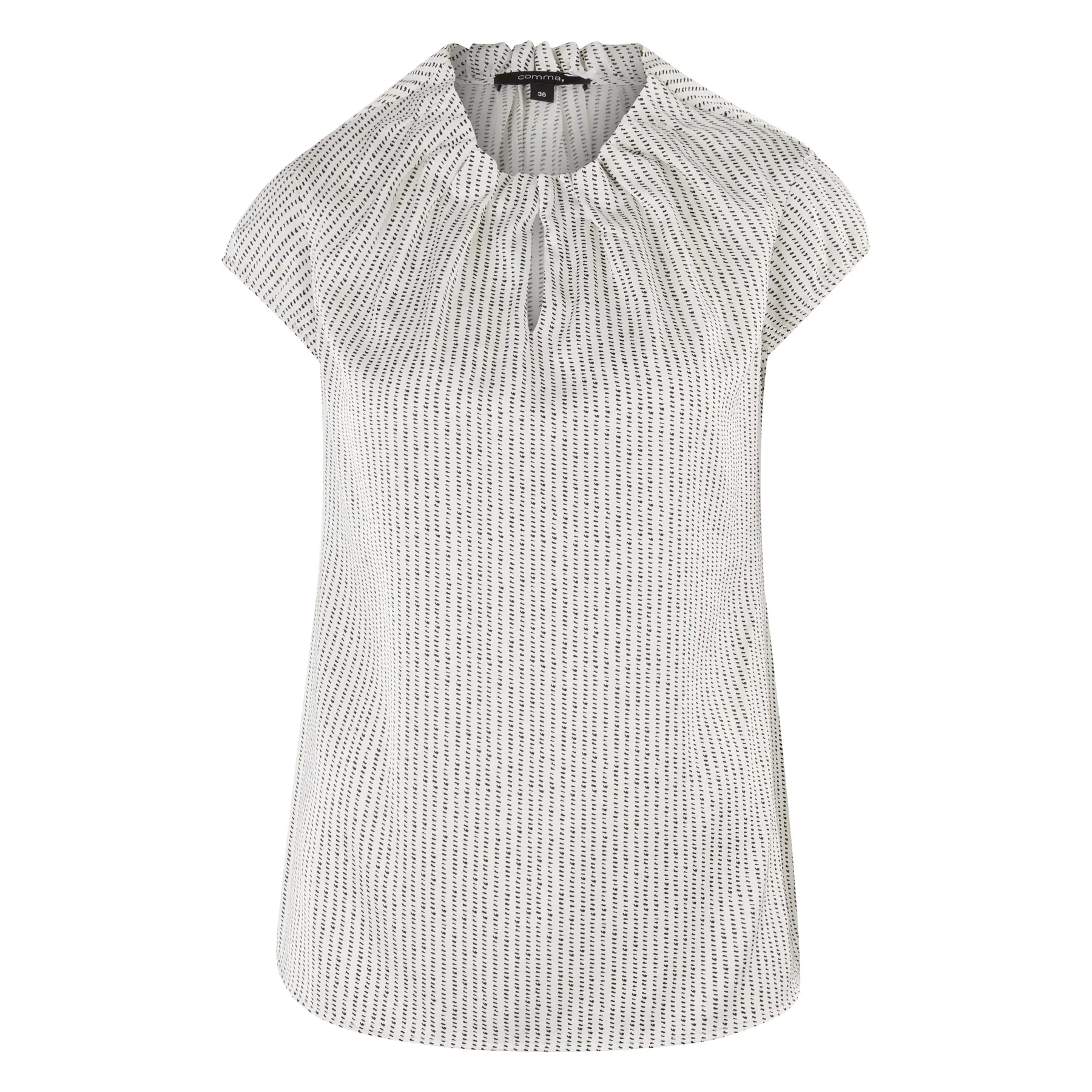 Satin Blouse met Rimpeling Dames COMMA
