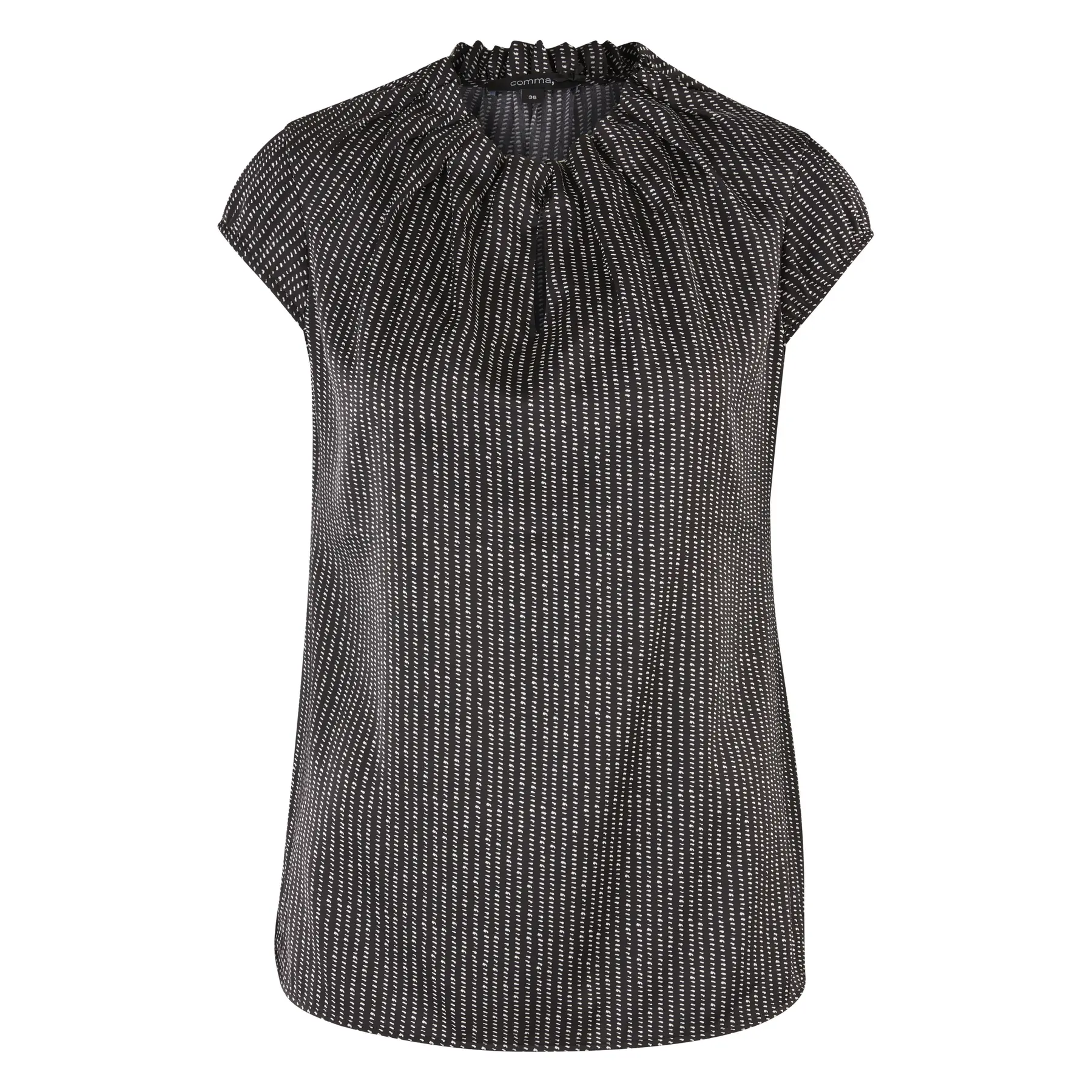 Satin Blouse met Rimpeling Dames COMMA