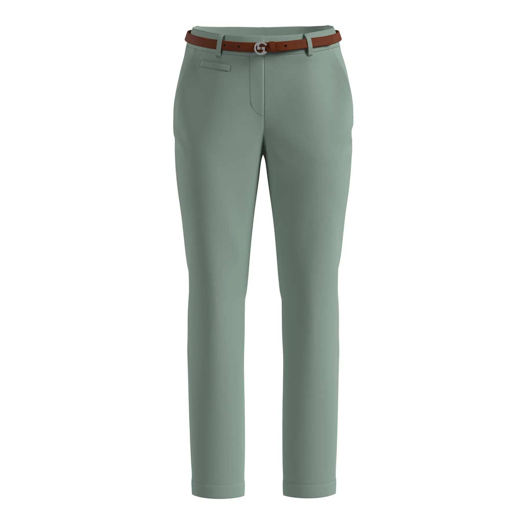 Chinohose mit abnehmbarem Gürtel für Damen COMMA