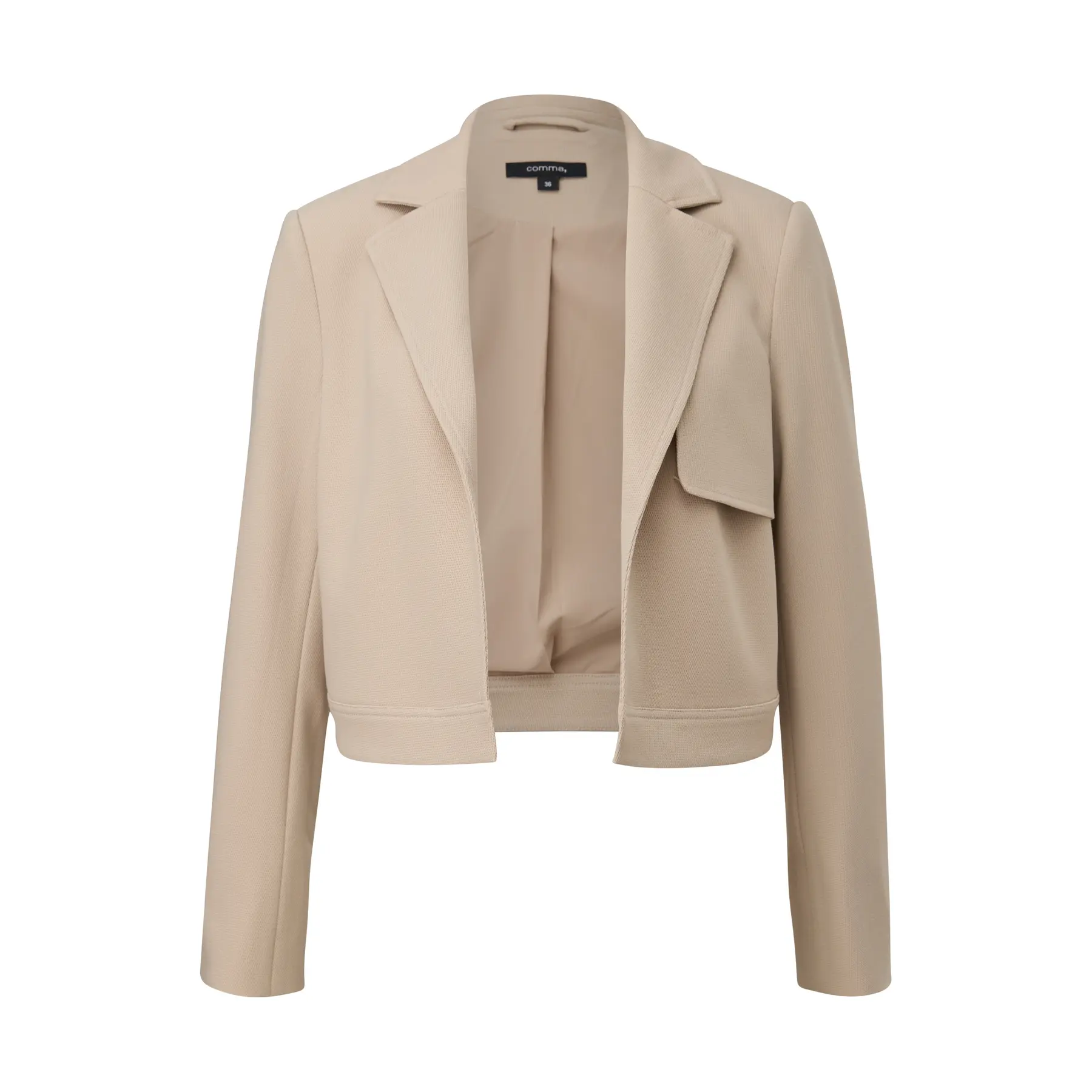 Blazer Kurz aus Viskose-Mix für Damen COMMA