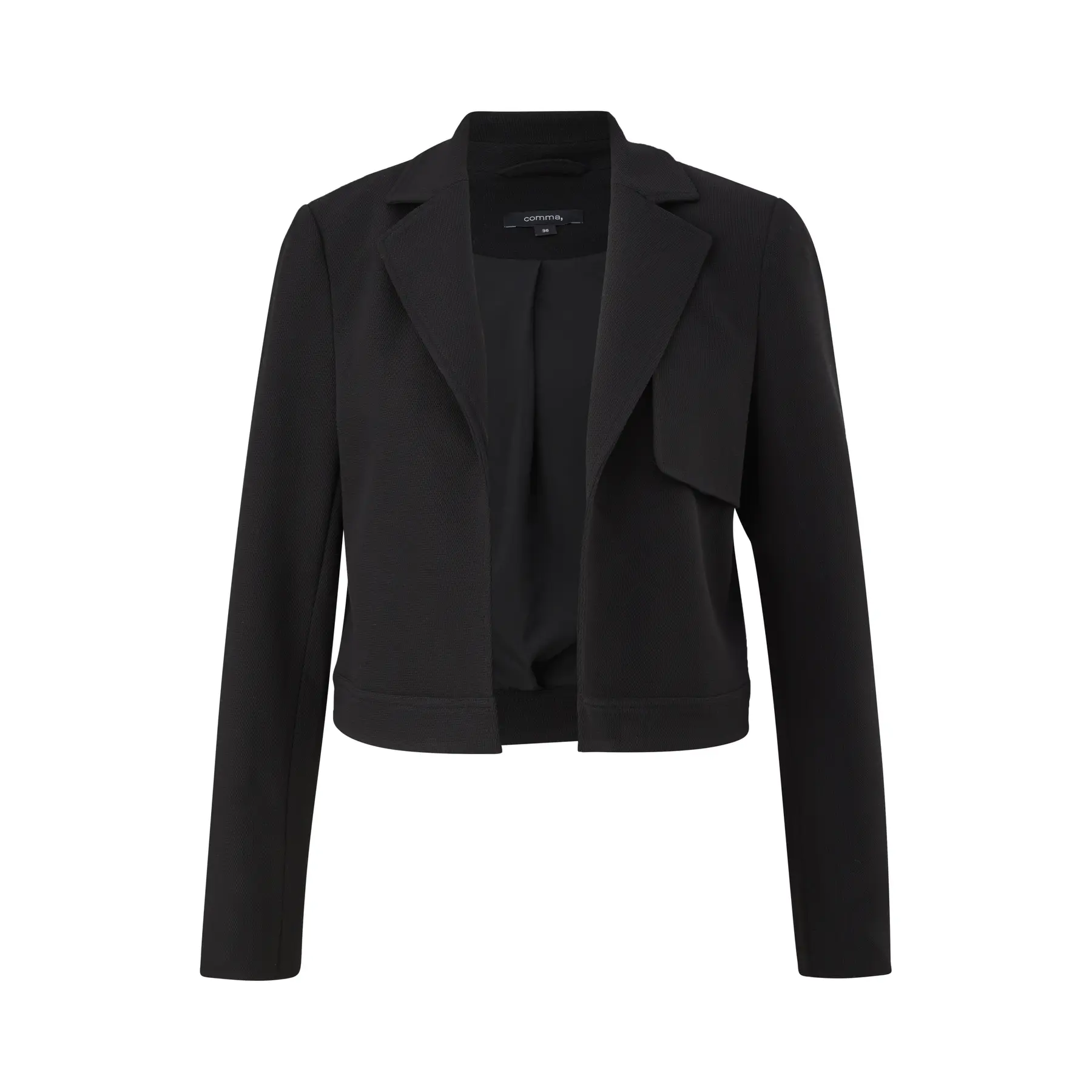 Viscosemengsel blazer dames COMMA