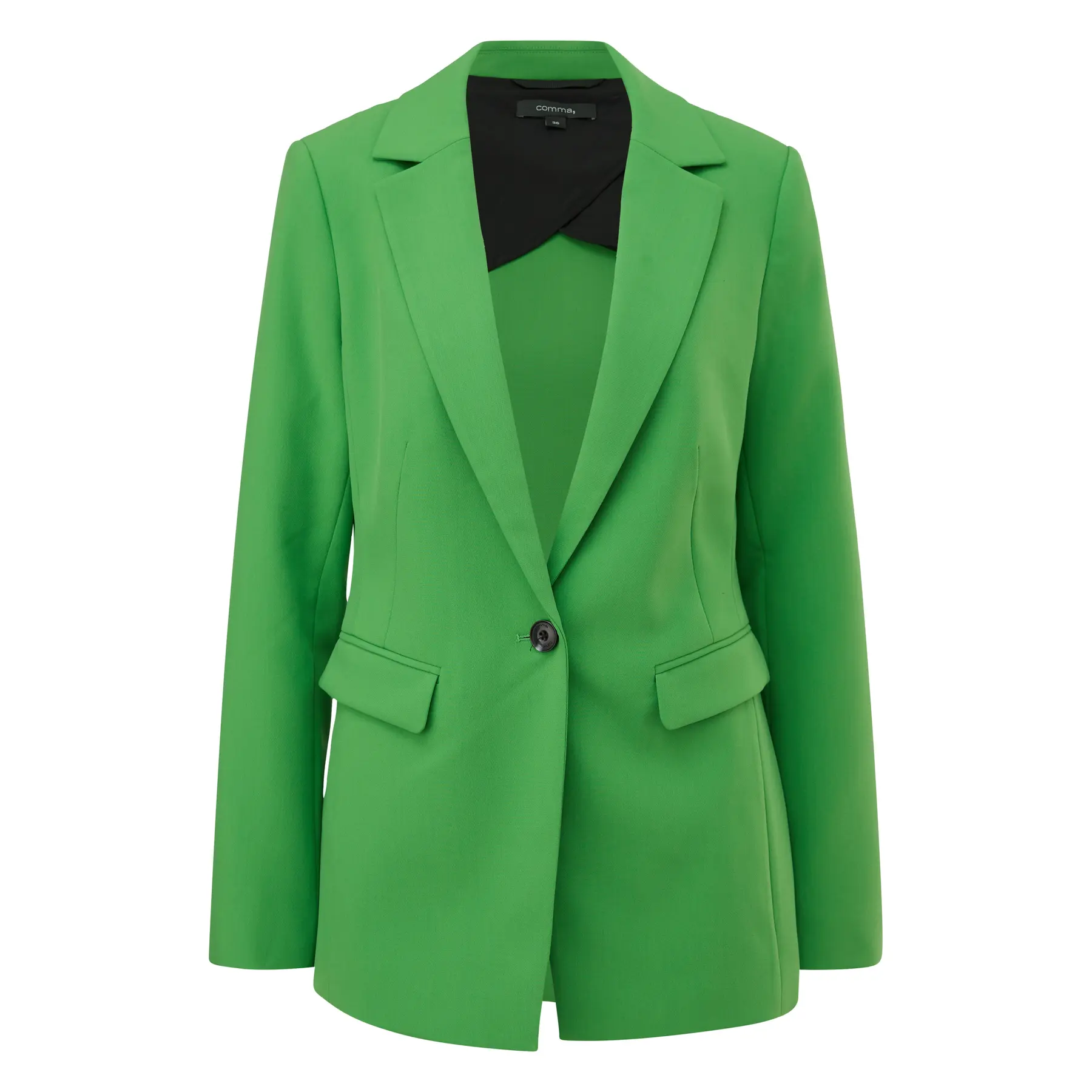Damen Blazer mit Klappentaschen slim fit COMMA