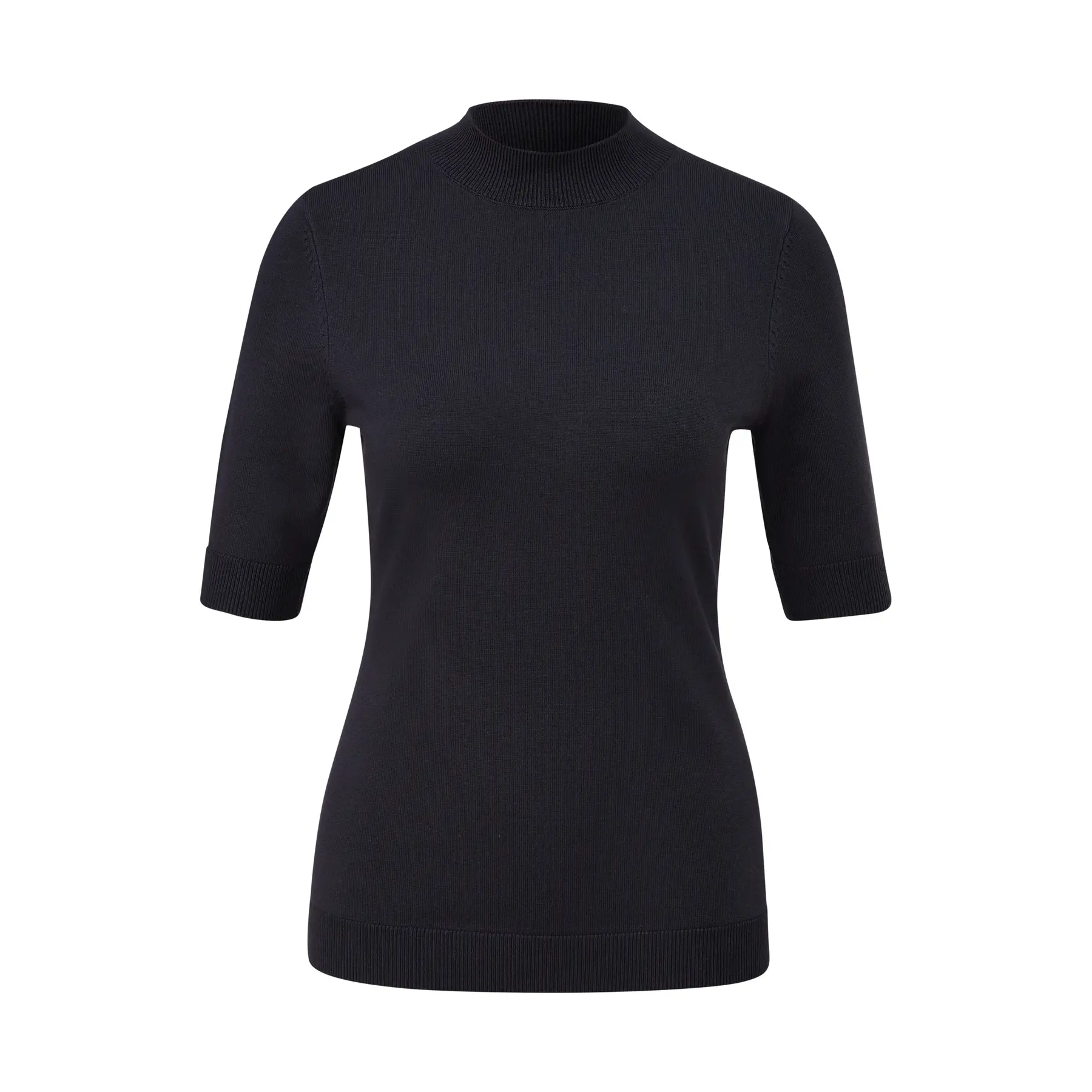 Pull a maniche corte in maglia fine donna COMMA