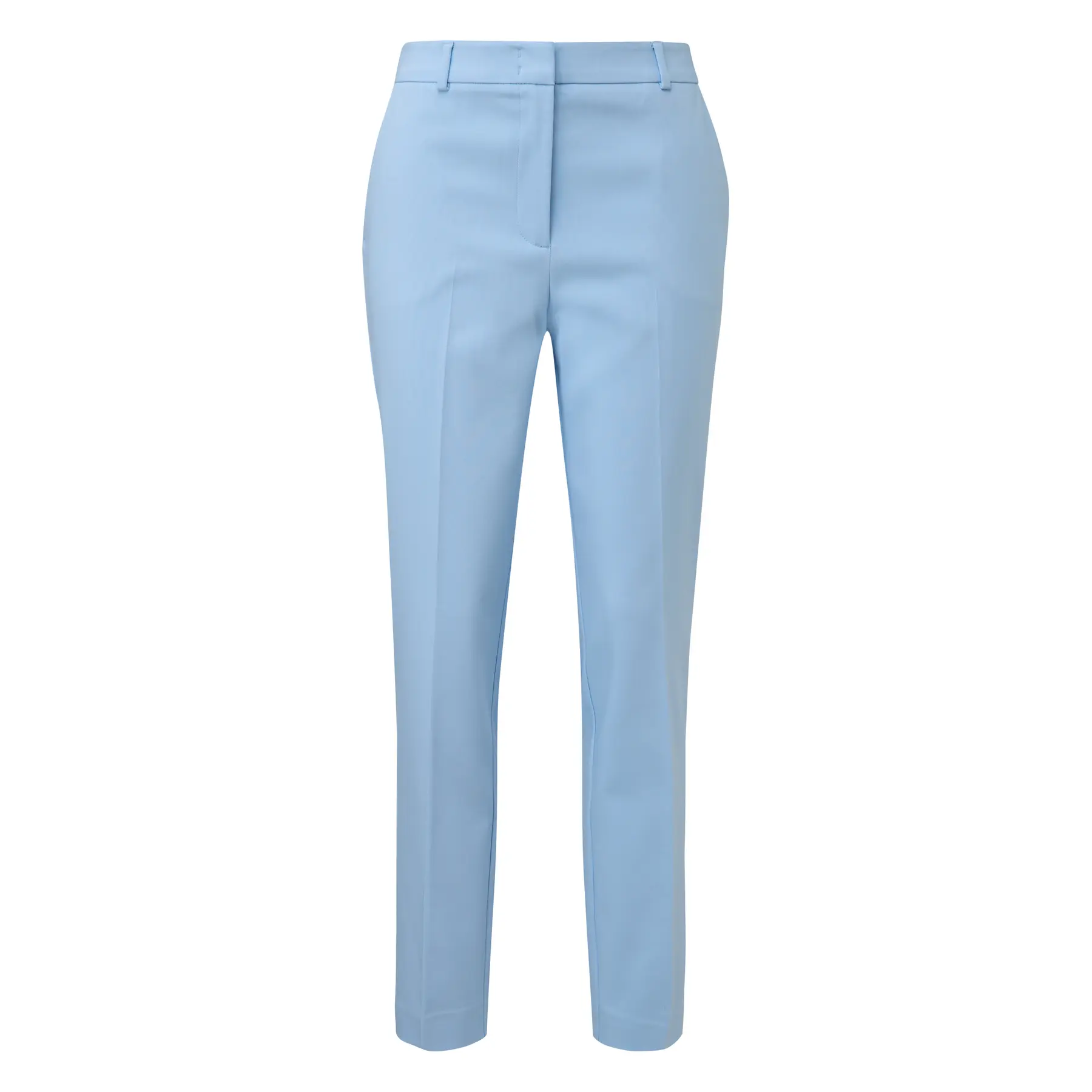 Pantaloni da completo skinny elasticizzati con pieghe pressate donna COMMA