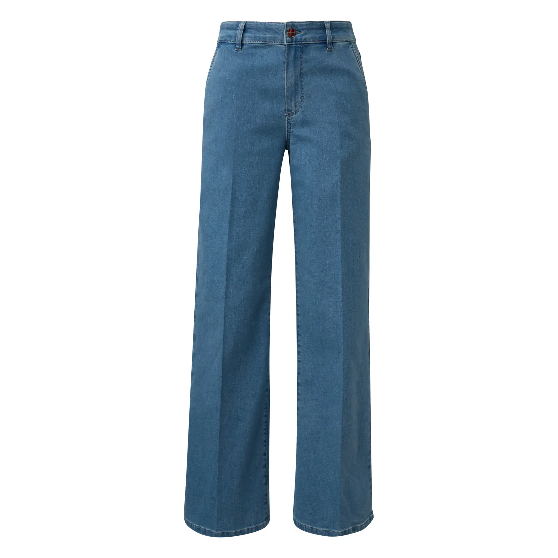 Jeans a gamba larga alta donna COMMA