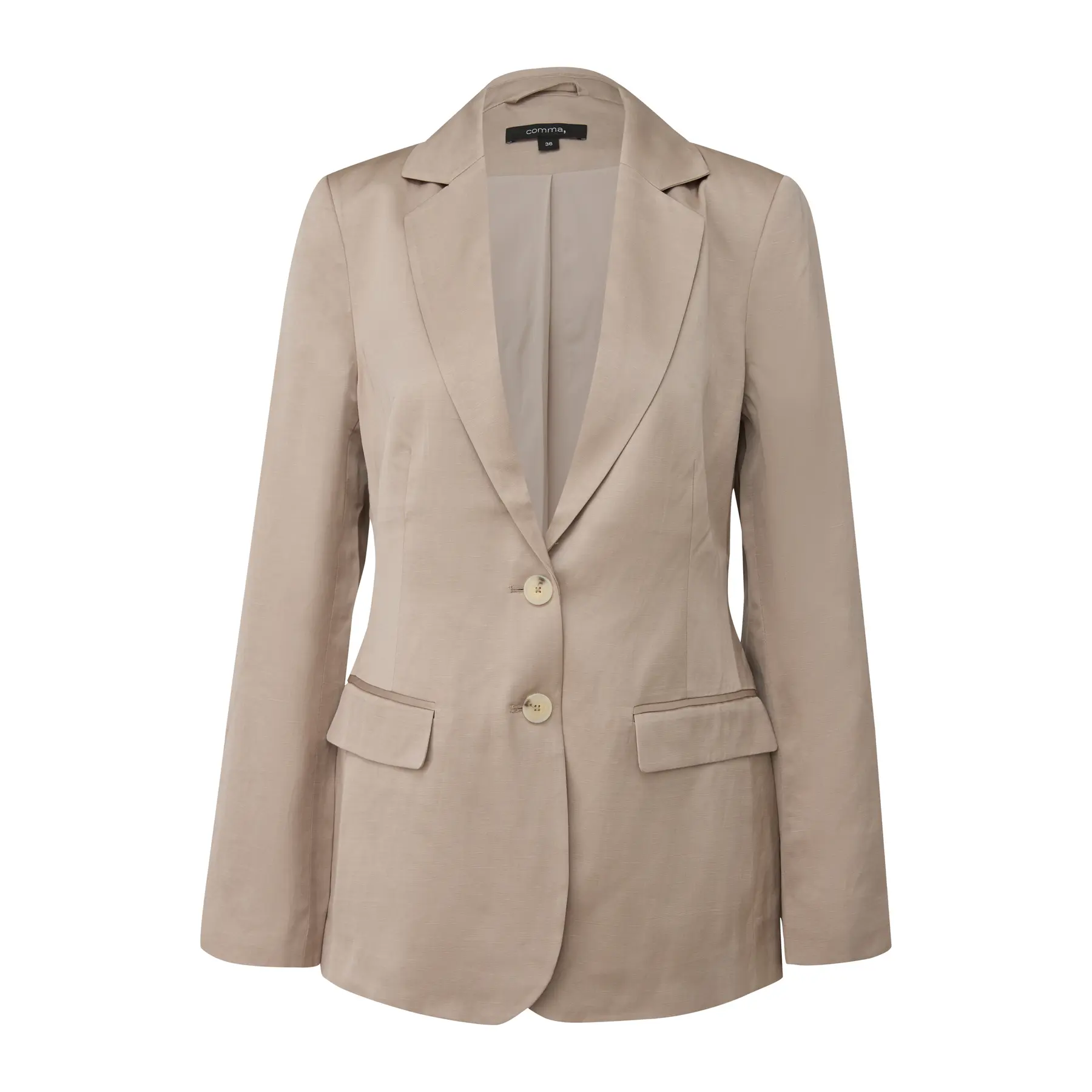 Fließender Satin Blazer für Damen COMMA