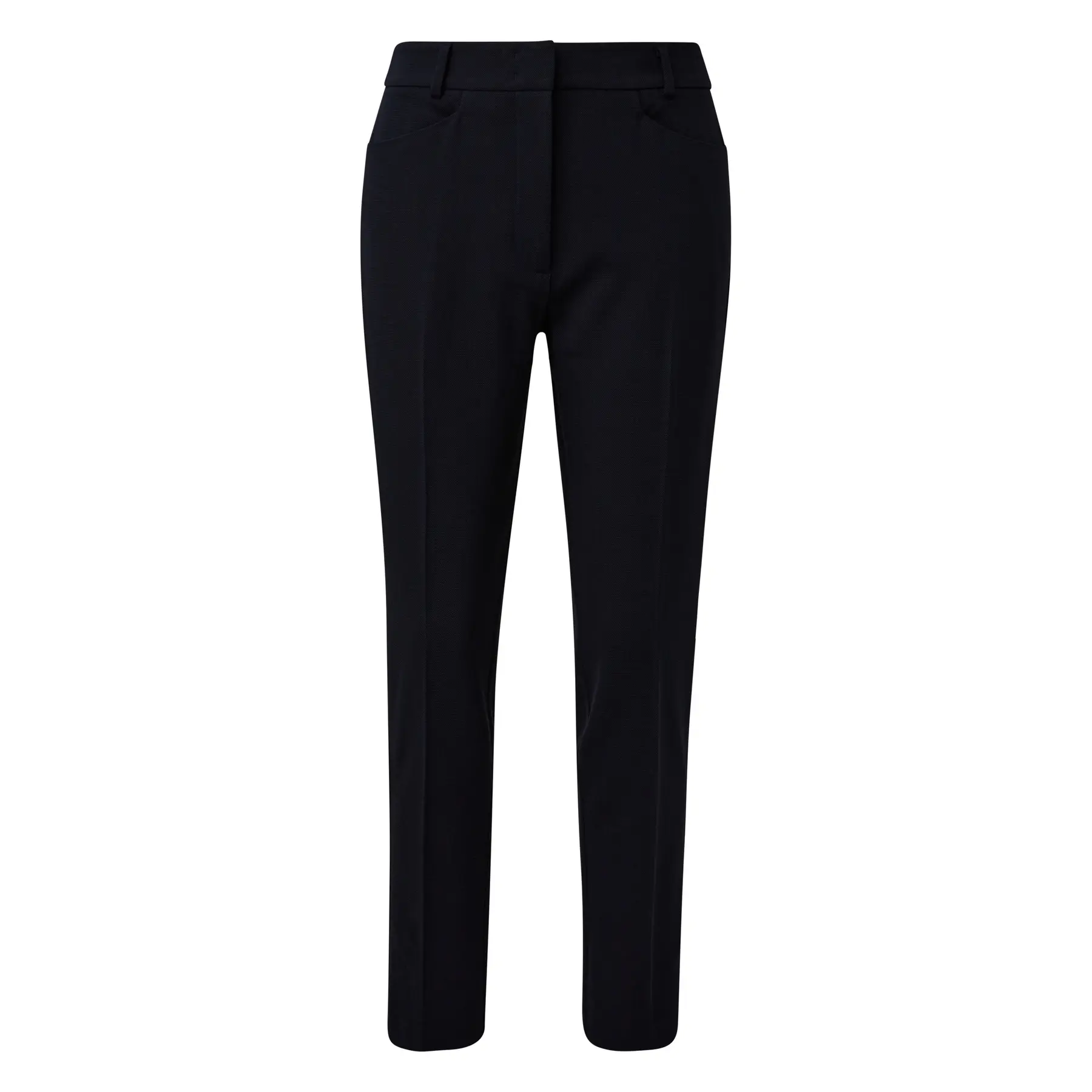 Slim Fit Broek met Geverfde Taille Voor Vrouwen COMMA