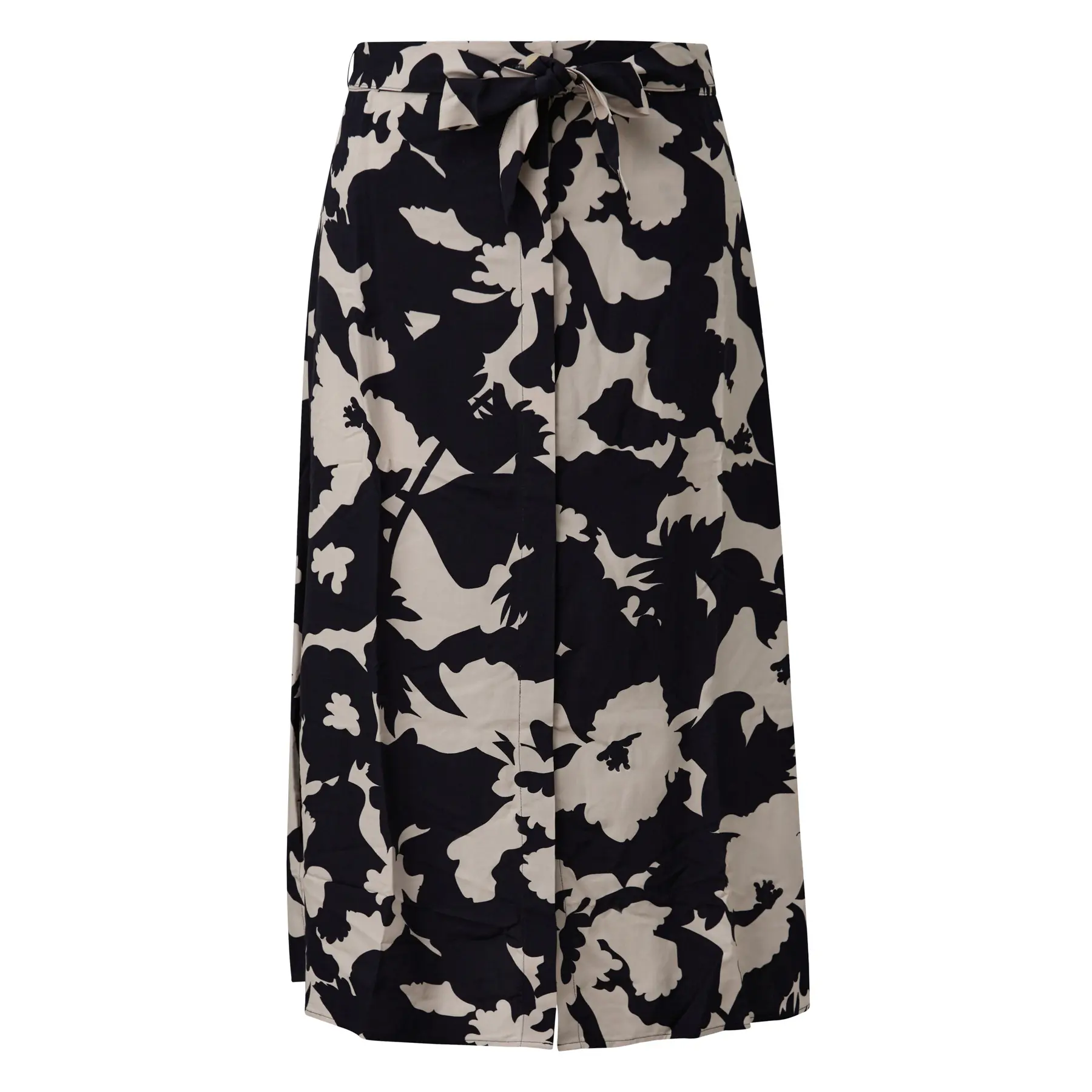 Gonna midi con pattes di bottoni donna COMMA