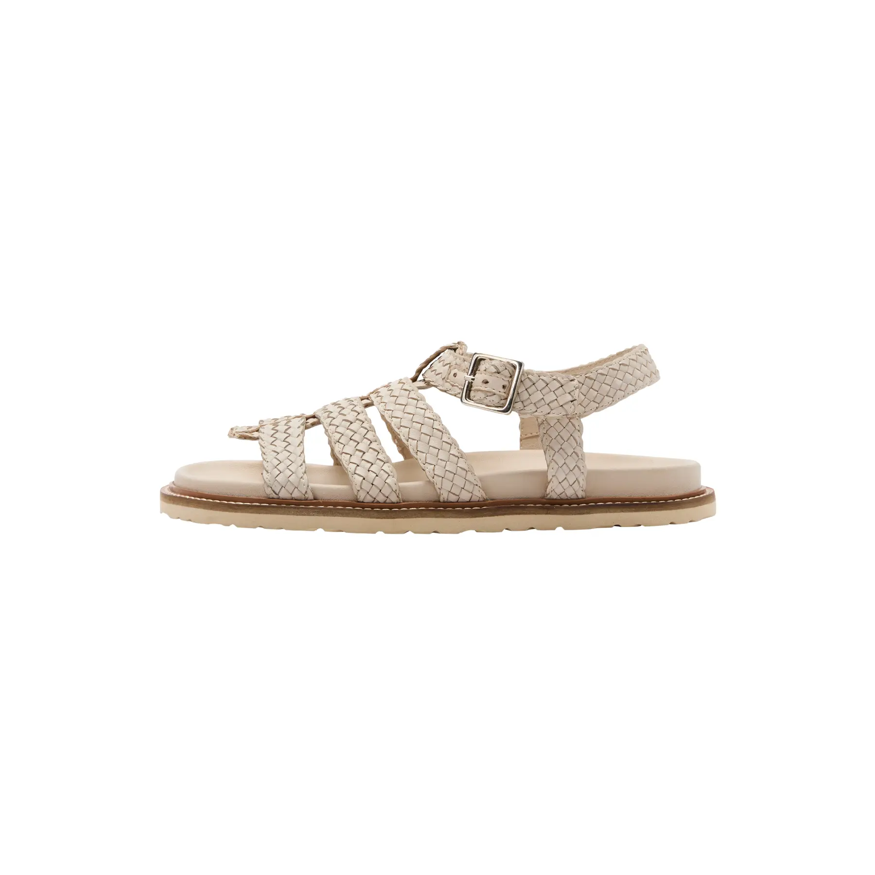 Sandali intrecciati in pelle liscia donna COMMA