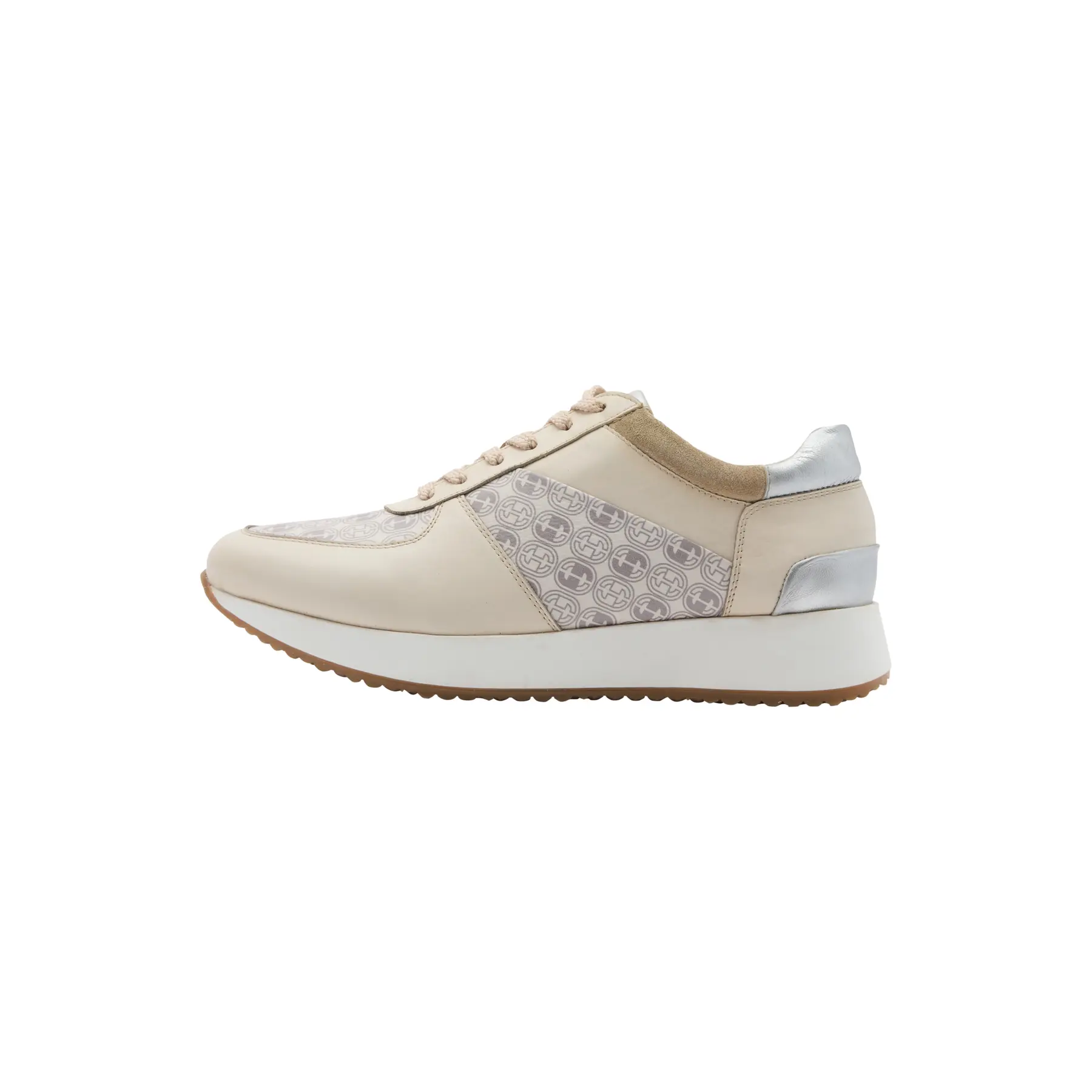 Sneakers in pelle liscia donna COMMA
