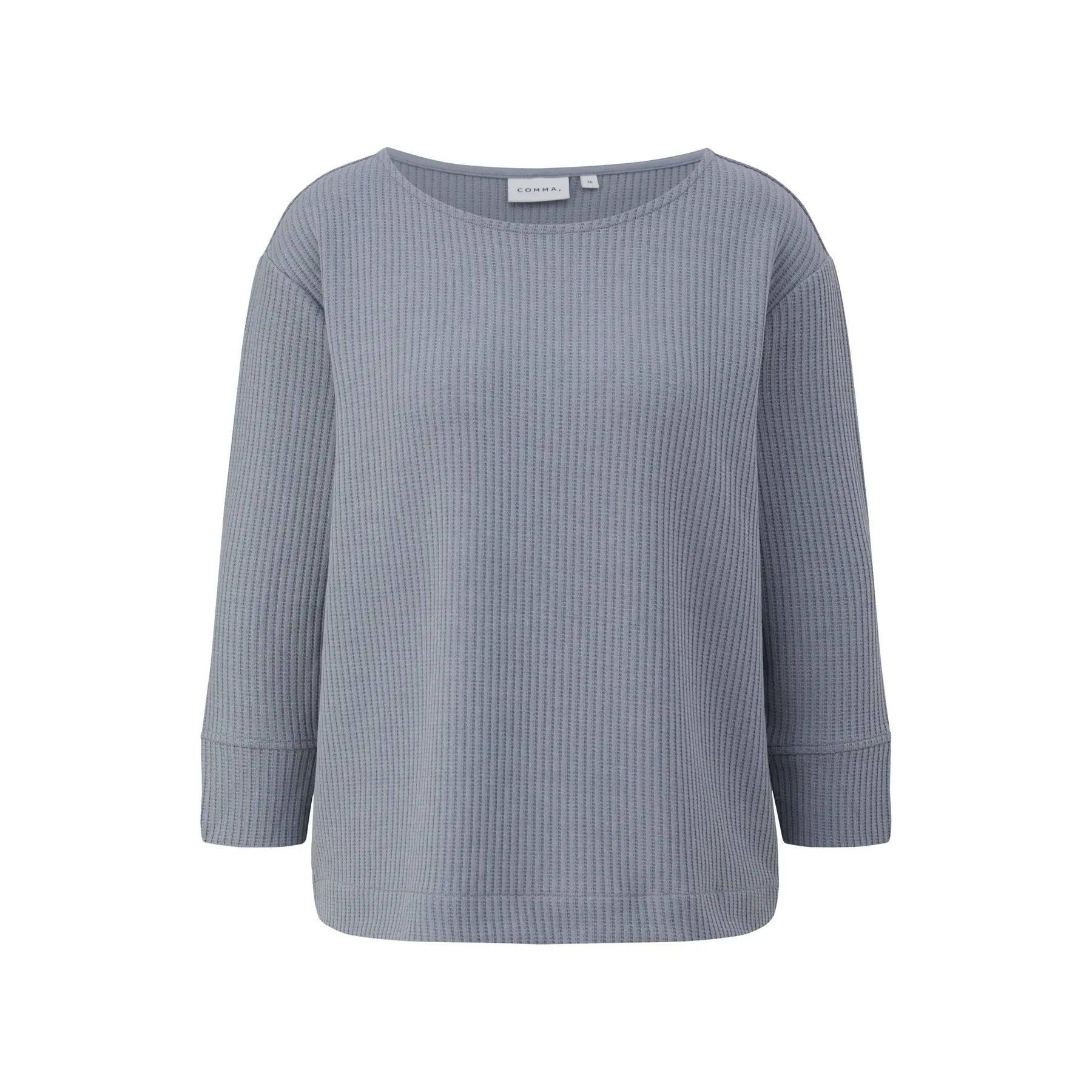 Pull in Jersey Di Modal Morbido A Collo Tondo Plissettato Donna COMMA
