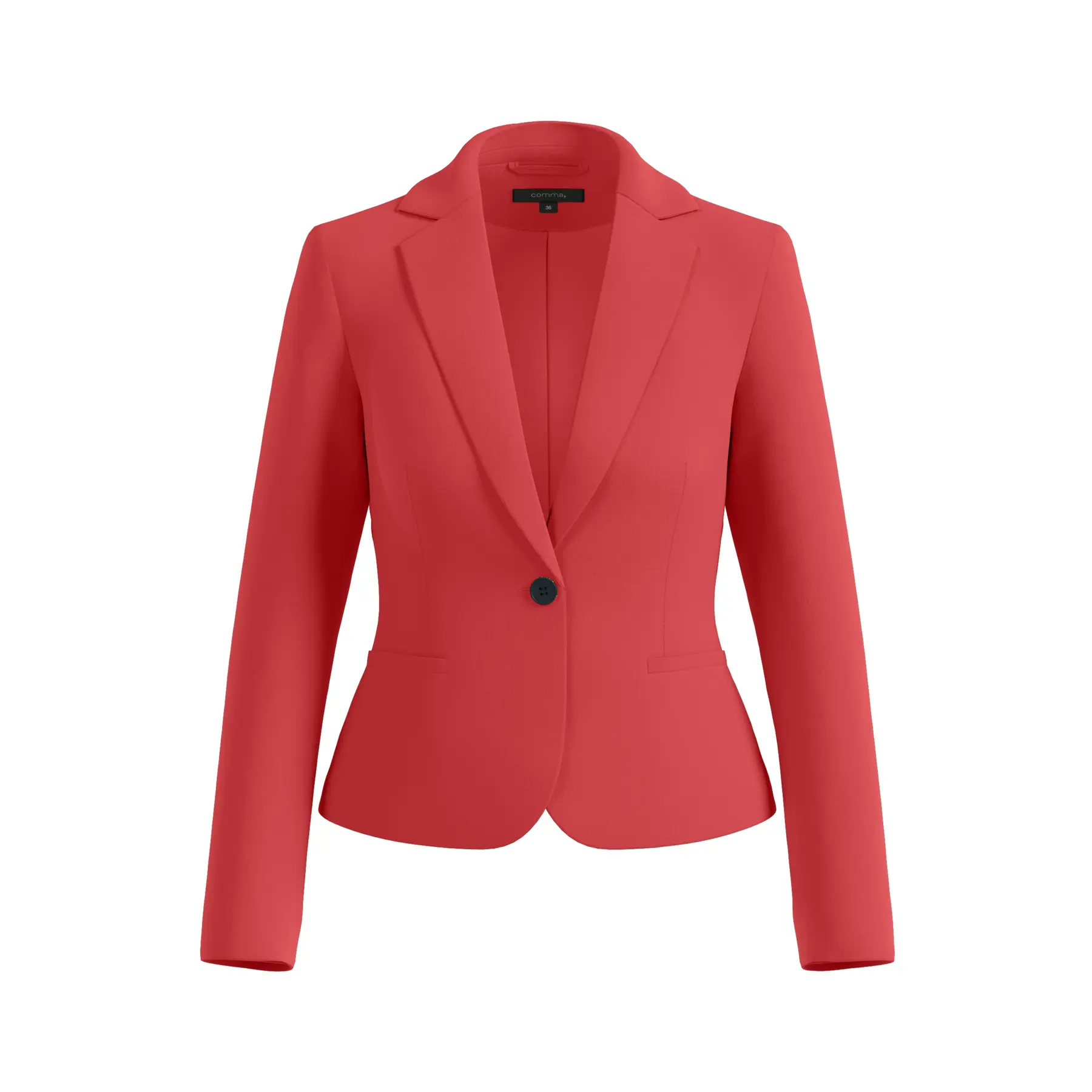 Blazer mit Reverskragen tailliert für Damen COMMA