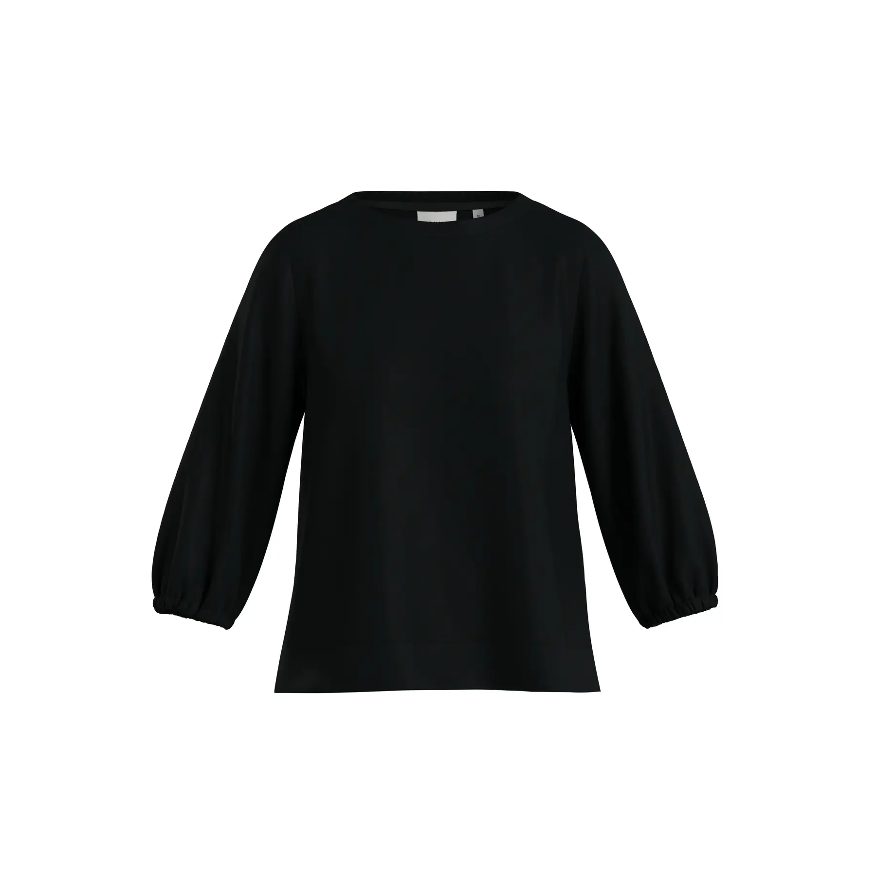 Blusa maniche a sbuffo e fessure laterali donna COMMA