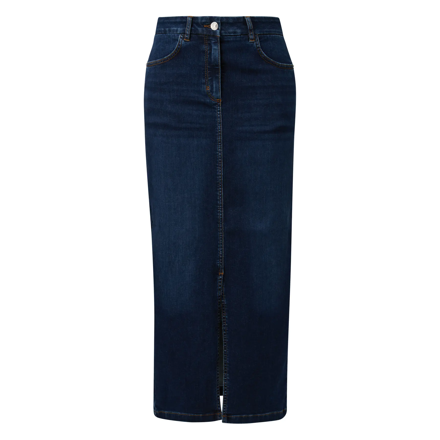 Gonna lunga in denim lavato donna COMMA