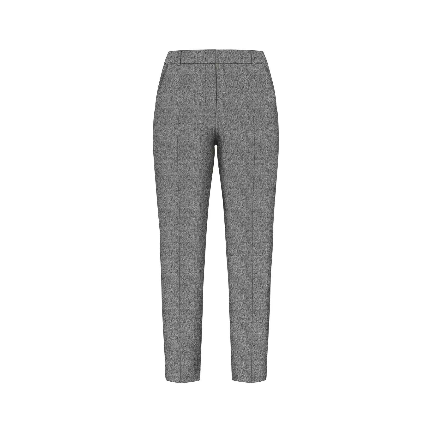Pantaloni abito da donna COMMA Melierte