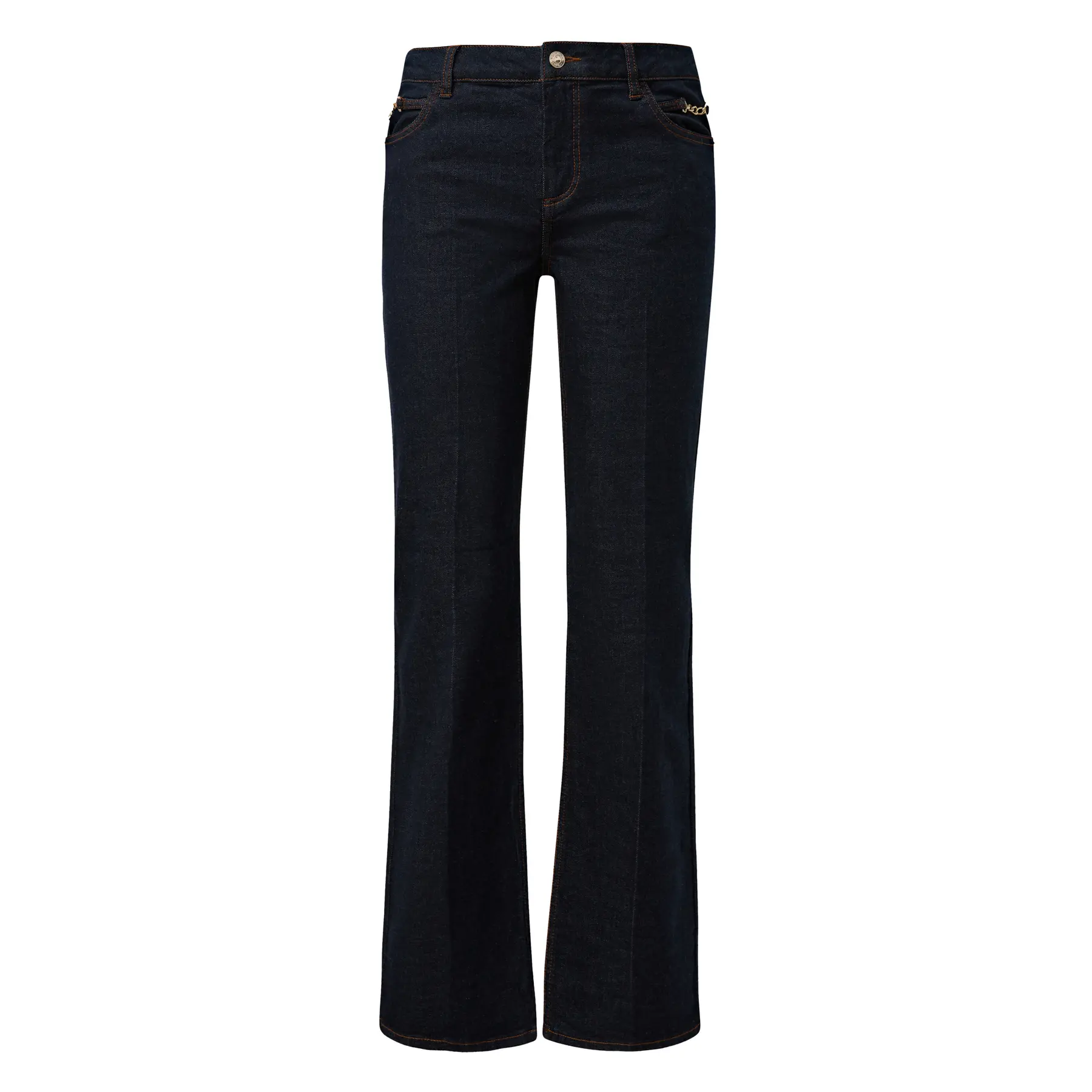 Jeans Flare a vita media donna COMMA