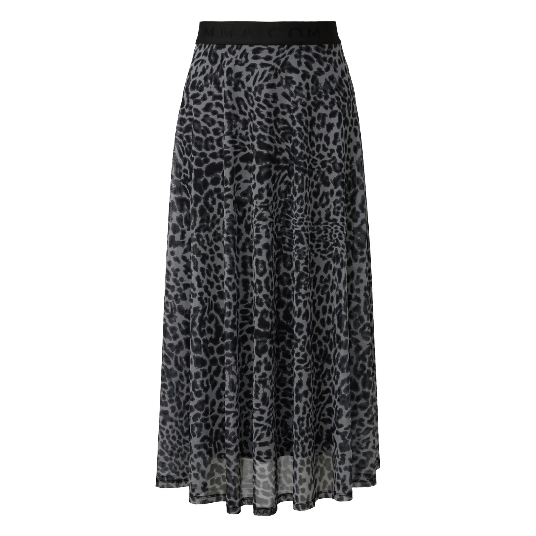 Gonna in maglia stampata donna COMMA Midi