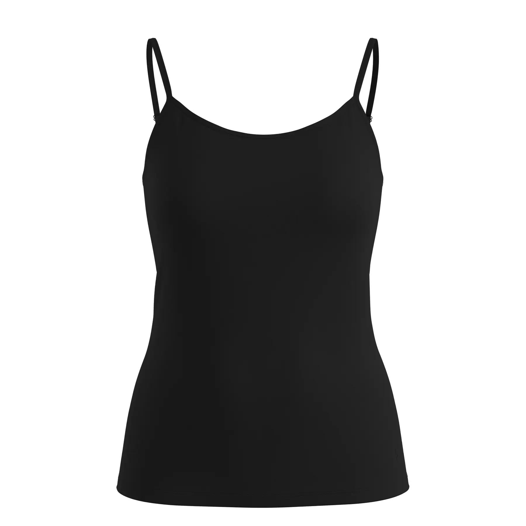 Canottiera a spalline sottili in misto cotone donna COMMA