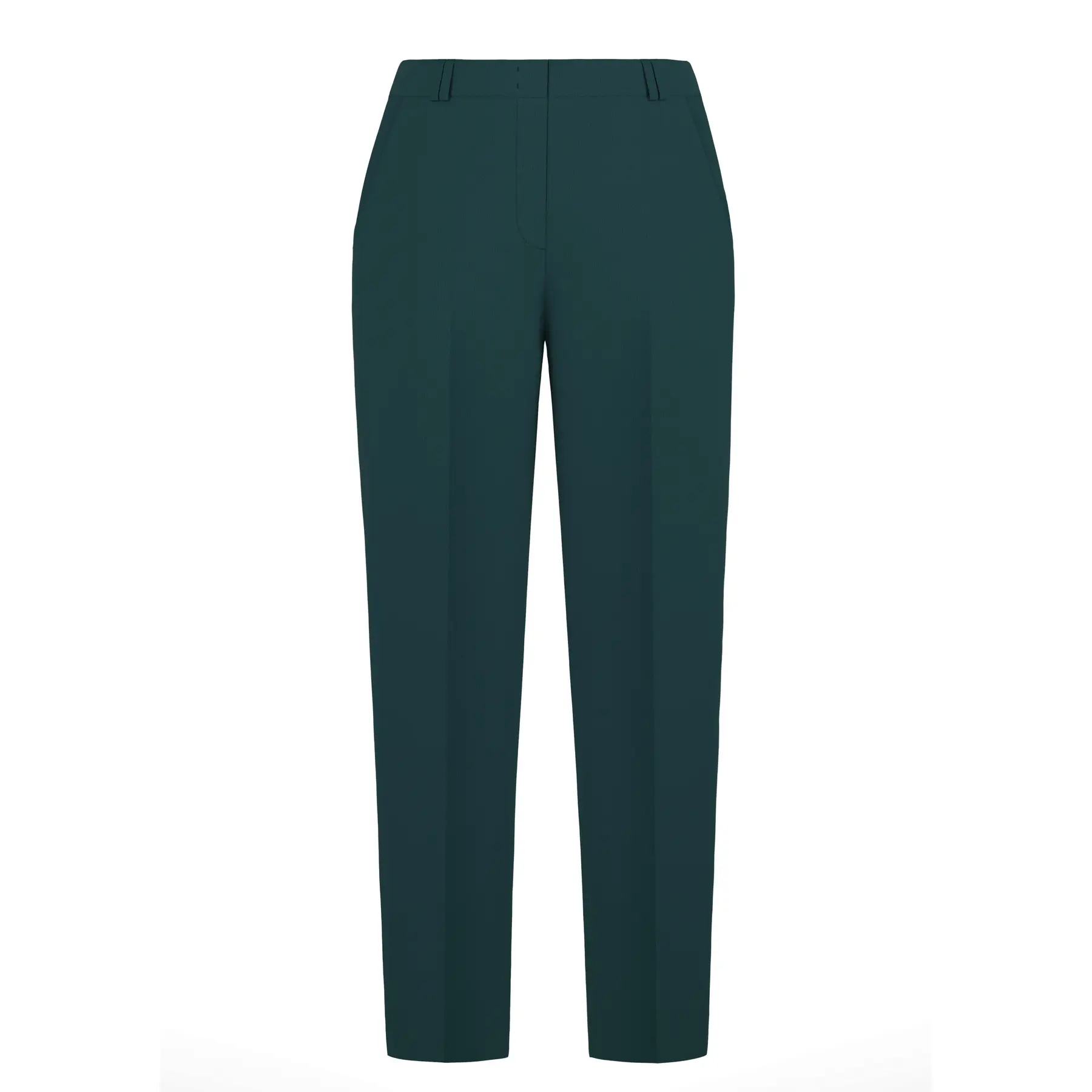 Pantaloni eleganti stile sigaretta con pieghe donna COMMA
