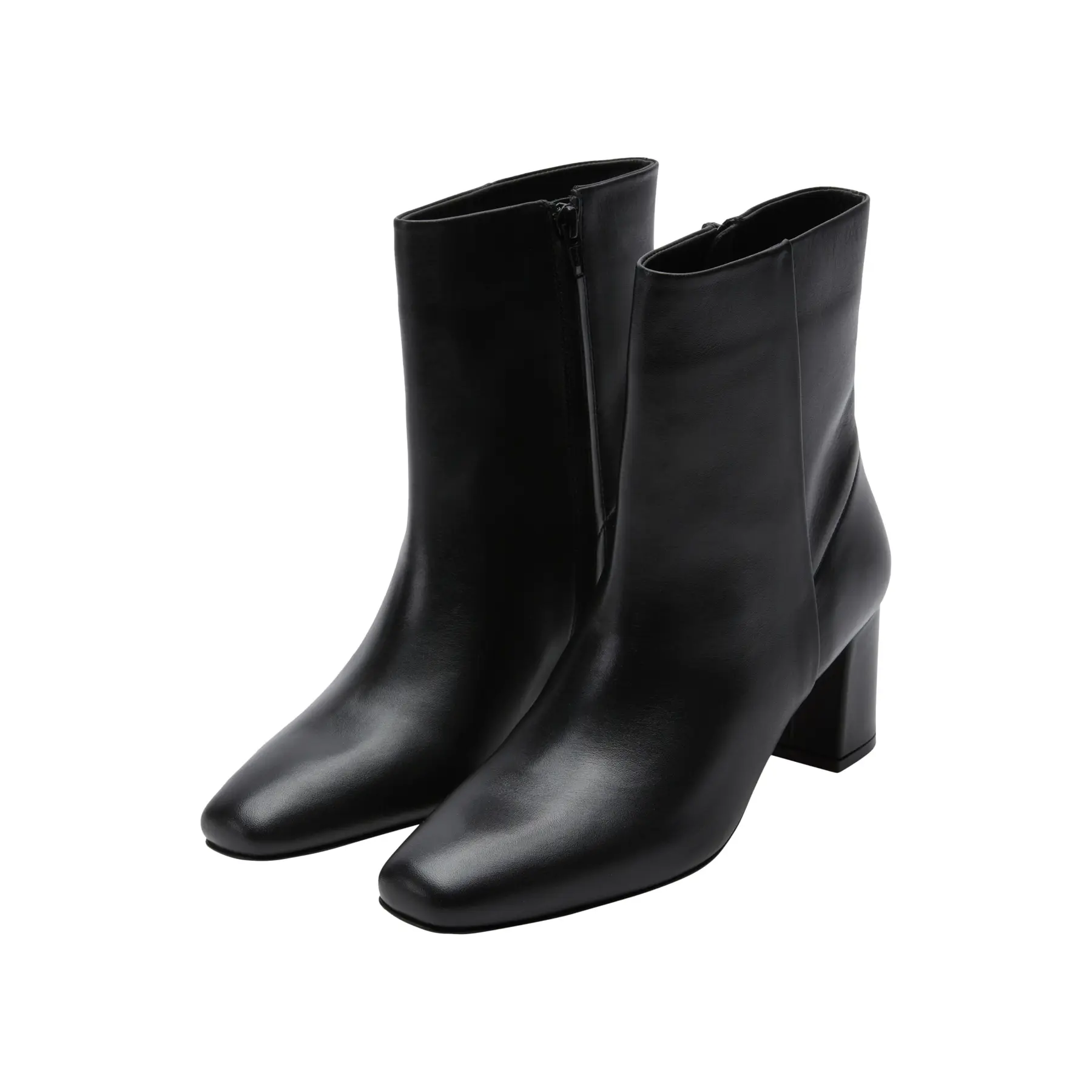 Glattleder Stiefeletten Damen COMMA