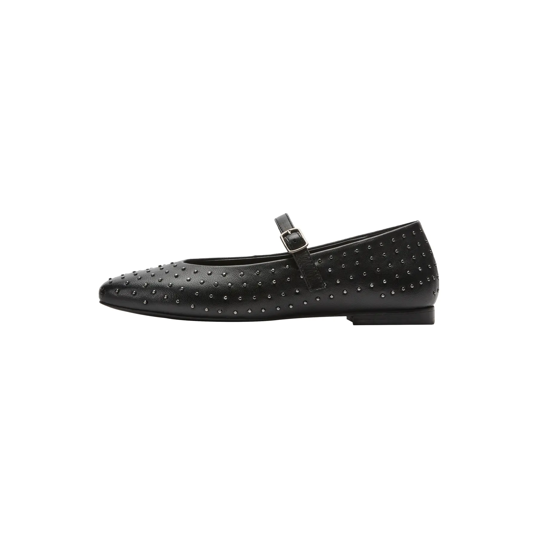 Ballerine in pelle scamosciata con borchie donna COMMA