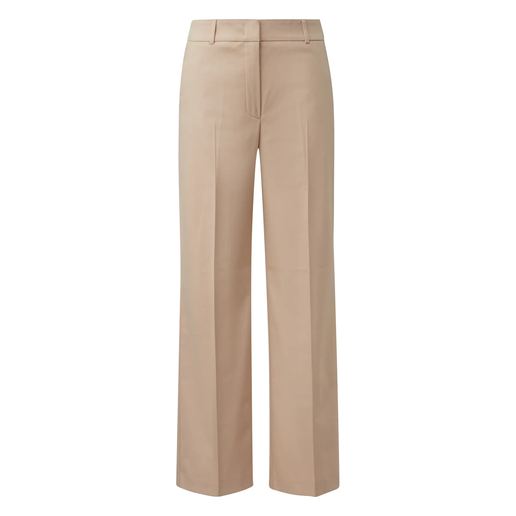 Pantaloni da costume stile Marlène in flanella a gamba larga donna COMMA