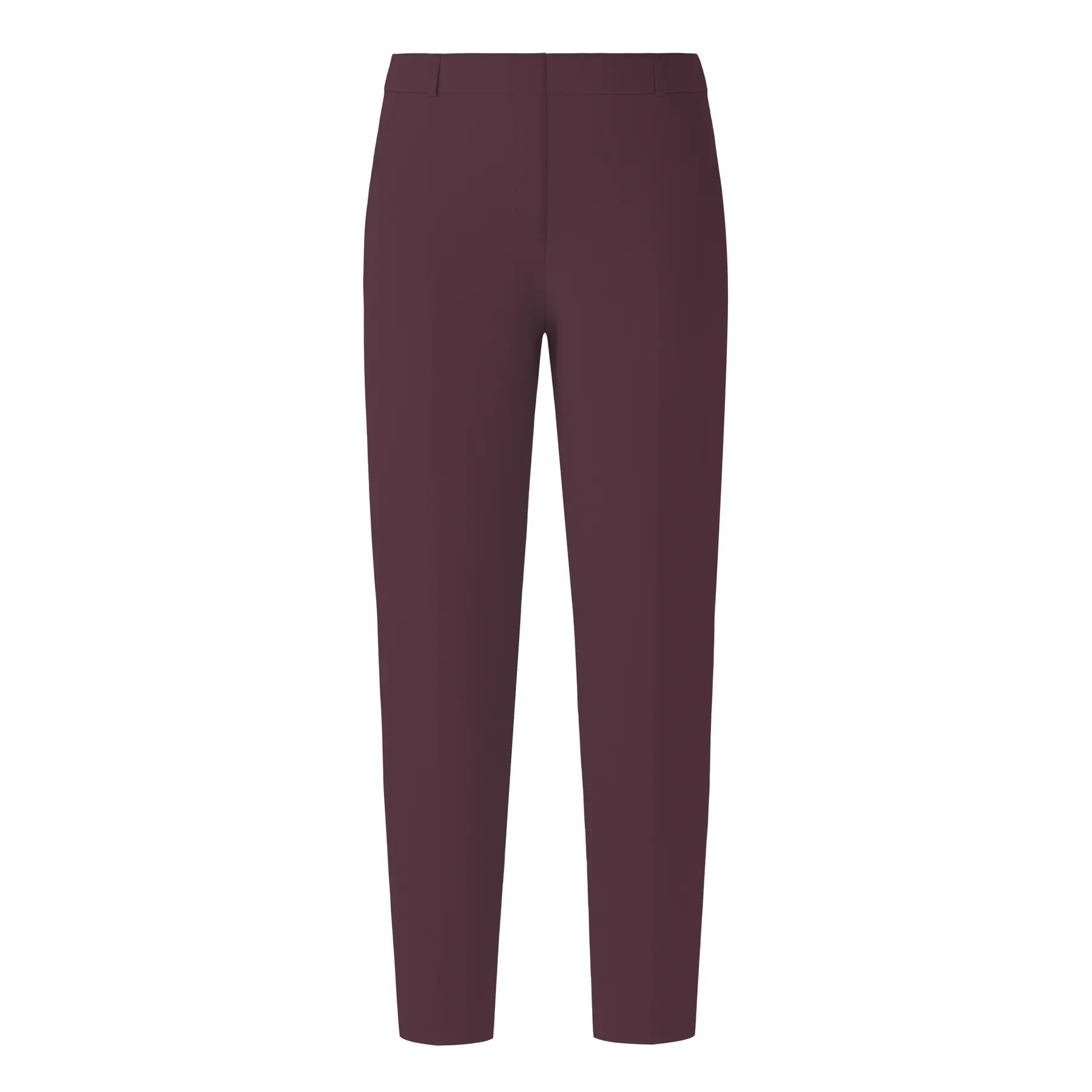 Pantaloni da costume stile cigarette accorciati in misto viscosa donna COMMA