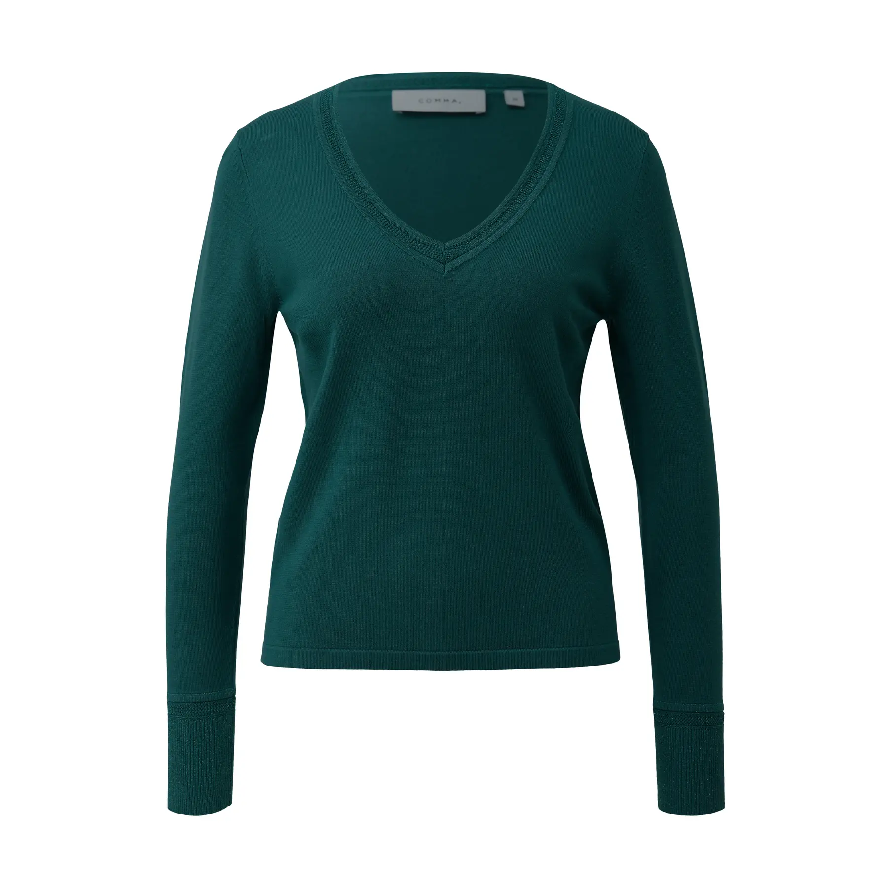 Maglia casual a scollo a V donna COMMA