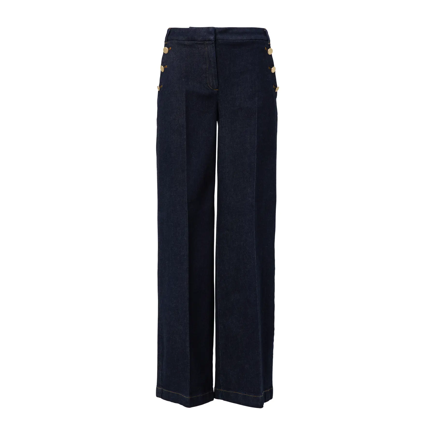 Jeans a gamba larga donna COMMA