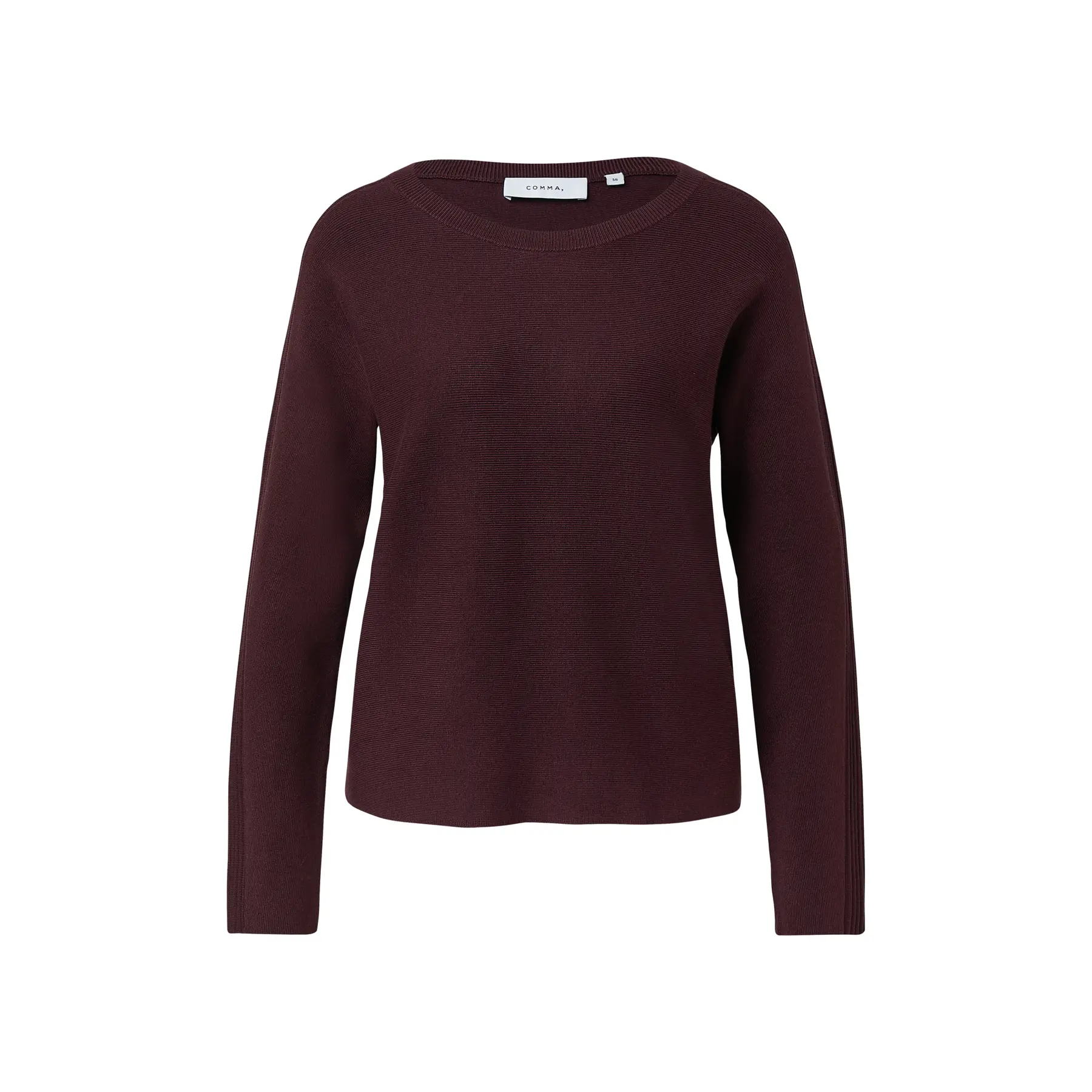 Pull a maglia fine con maniche a pipistrello donna COMMA