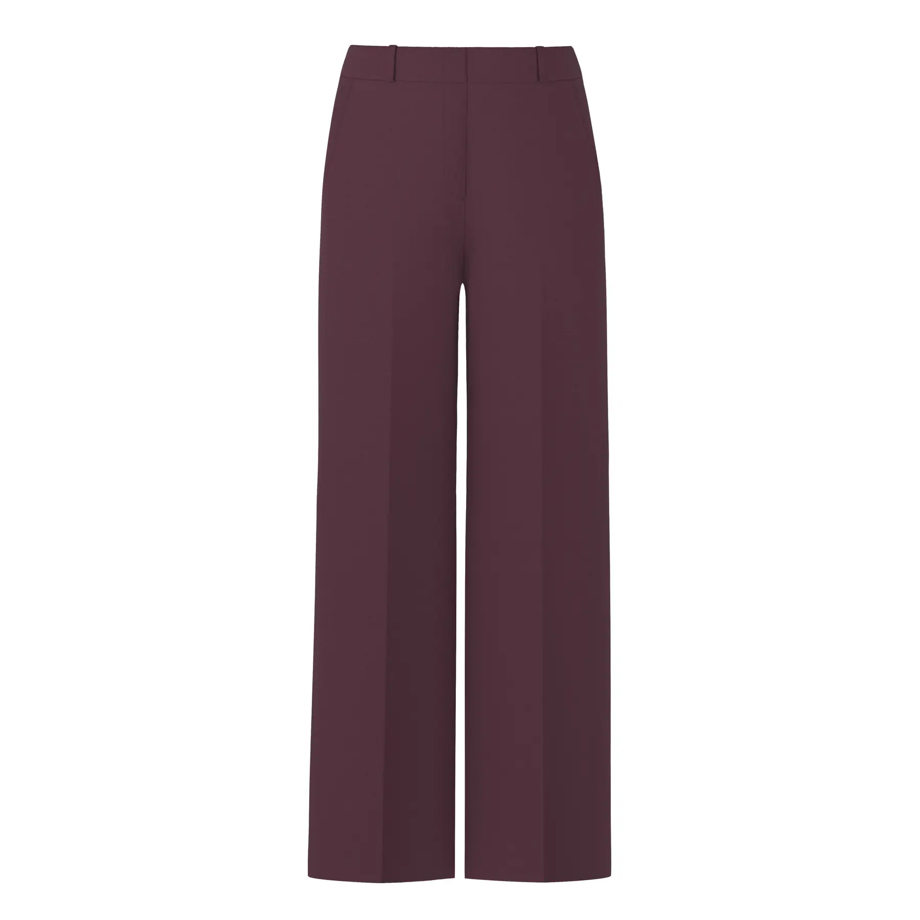 Pantaloni da cerimonia larghi in tessuto testurizzato donna COMMA
