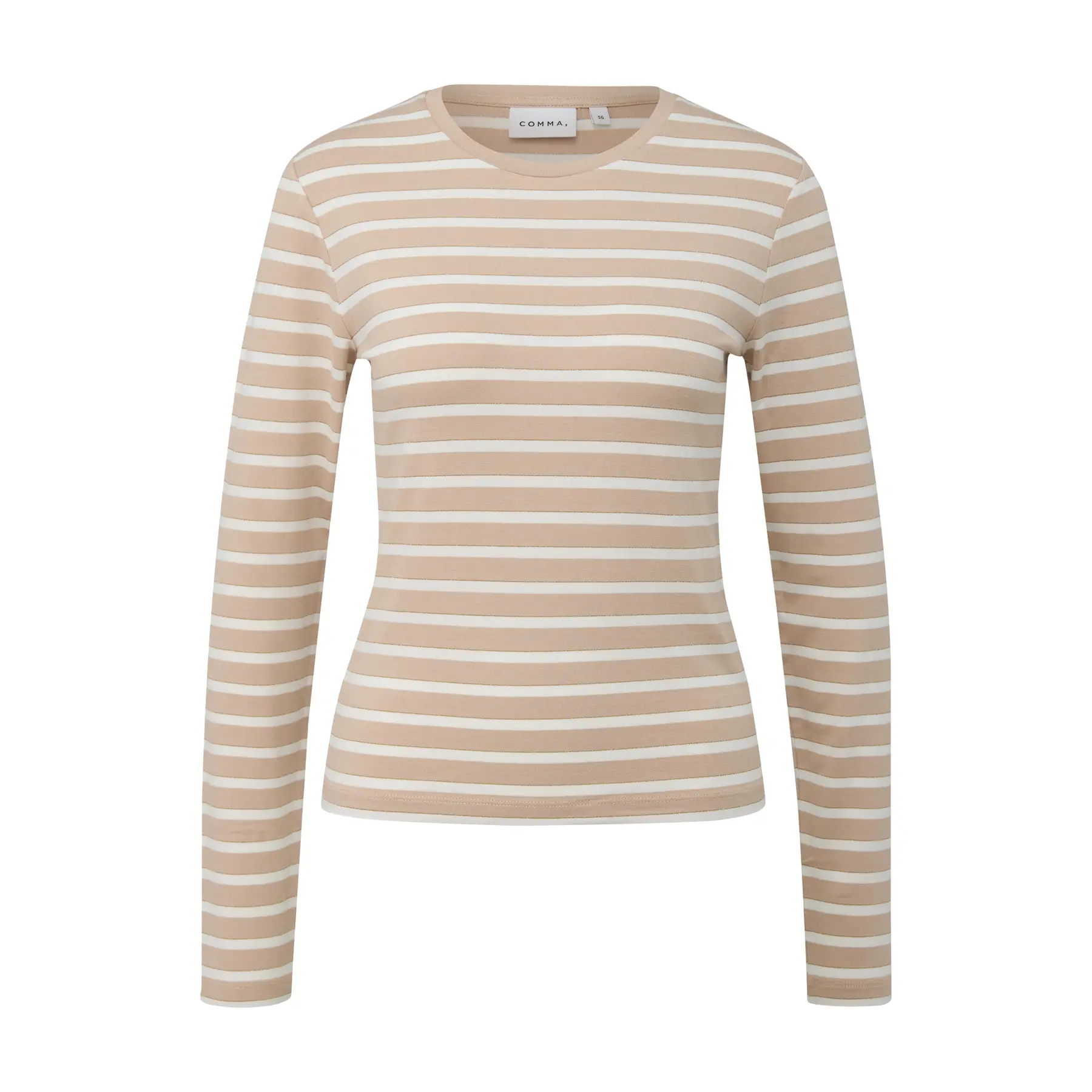 Gestreiftes Jersey Langarmshirt für Damen COMMA