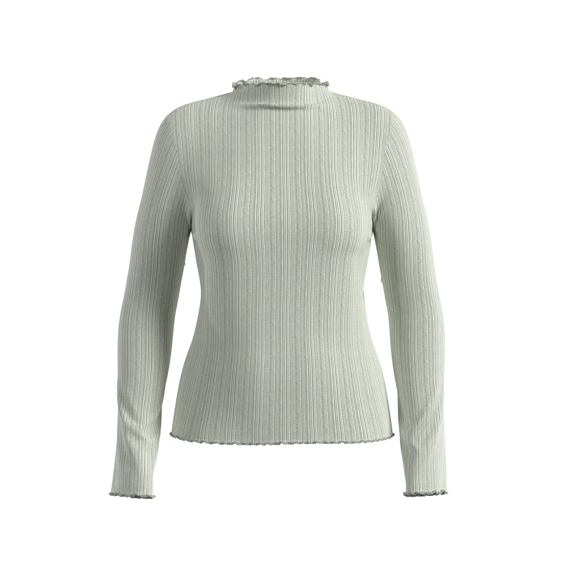 Langarmshirt aus Lochstrick für Damen COMMA