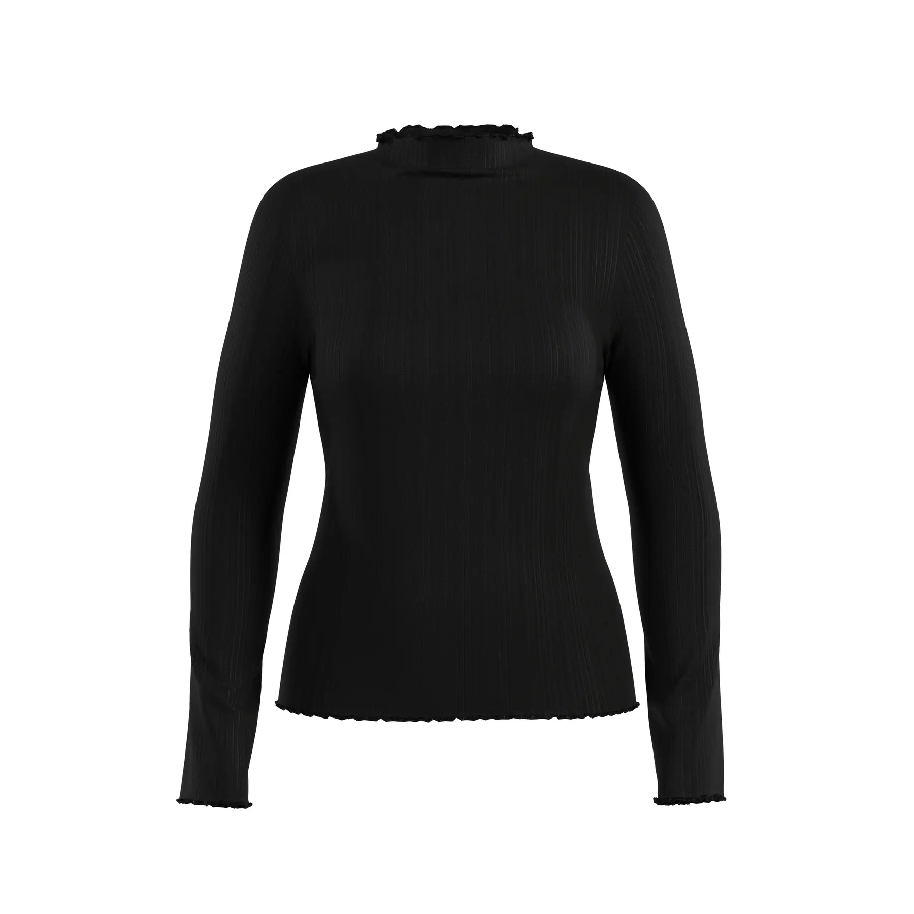 Langarmshirt aus Lochstrick für Damen COMMA