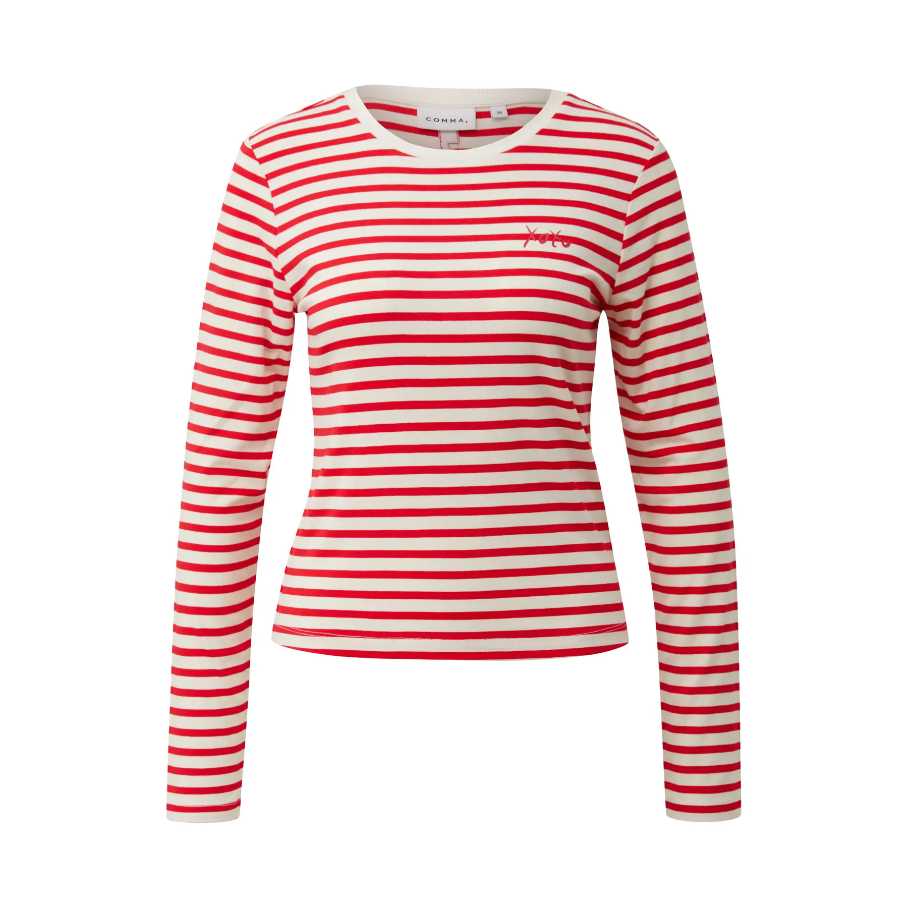 Langarmshirt aus gestreiftem Jersey für Damen COMMA