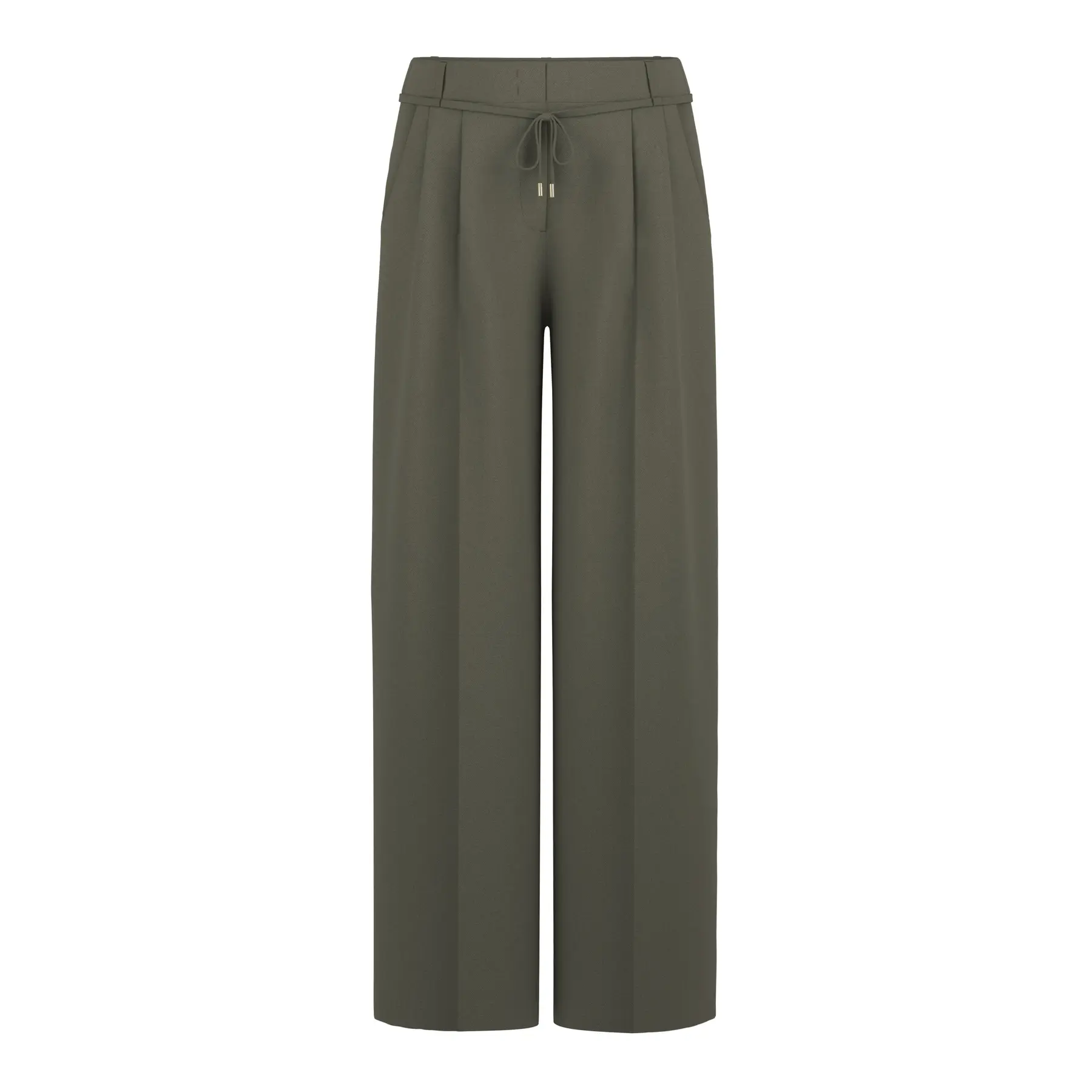 Hoge Taille Wijdbroek met Trekkoord Dames COMMA