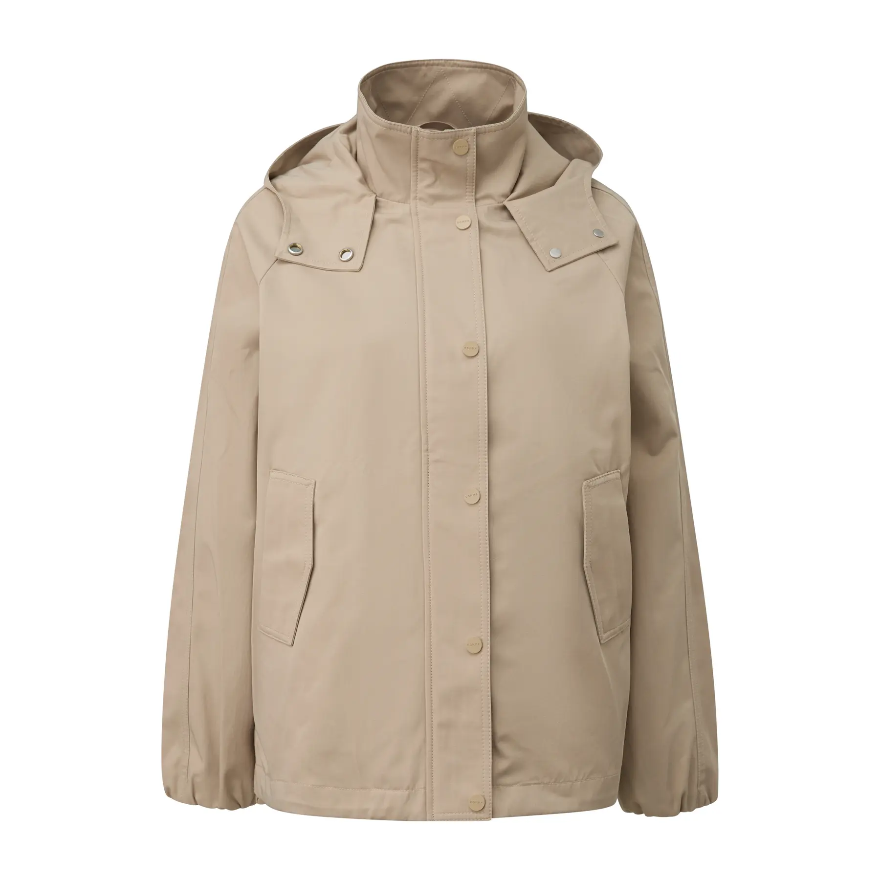 Damen Windjacke mit fester Kapuze COMMA
