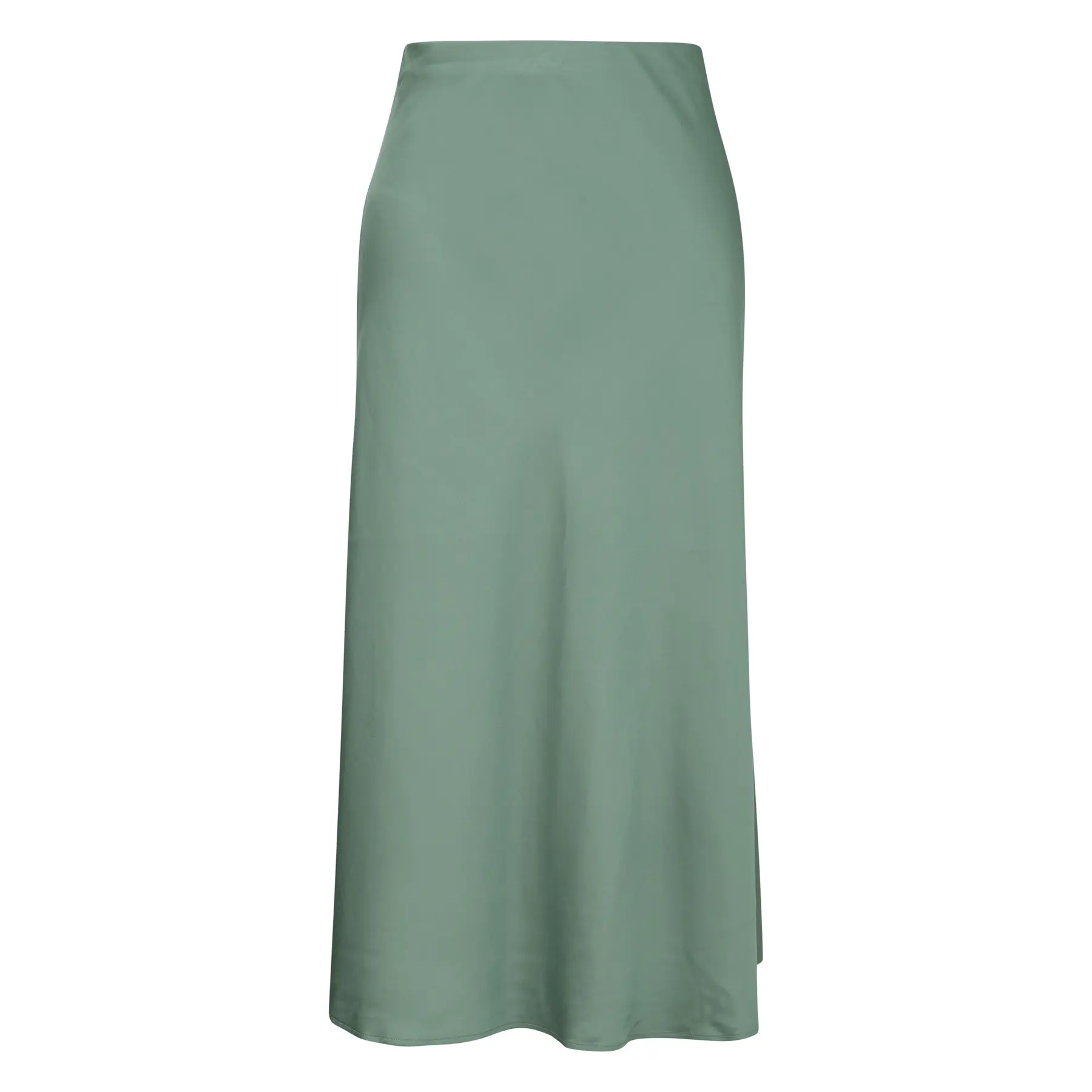 Gonna midi in satin fluido con vita elastica donna COMMA