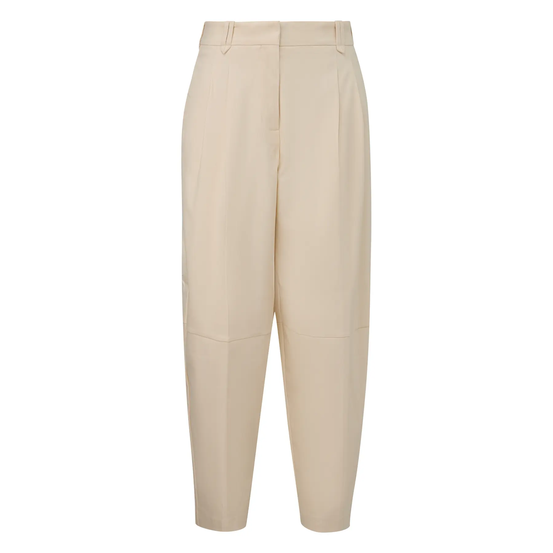 Vrouwelijke taille mi-haute flattering broek met moderne enkel lengte COMMA